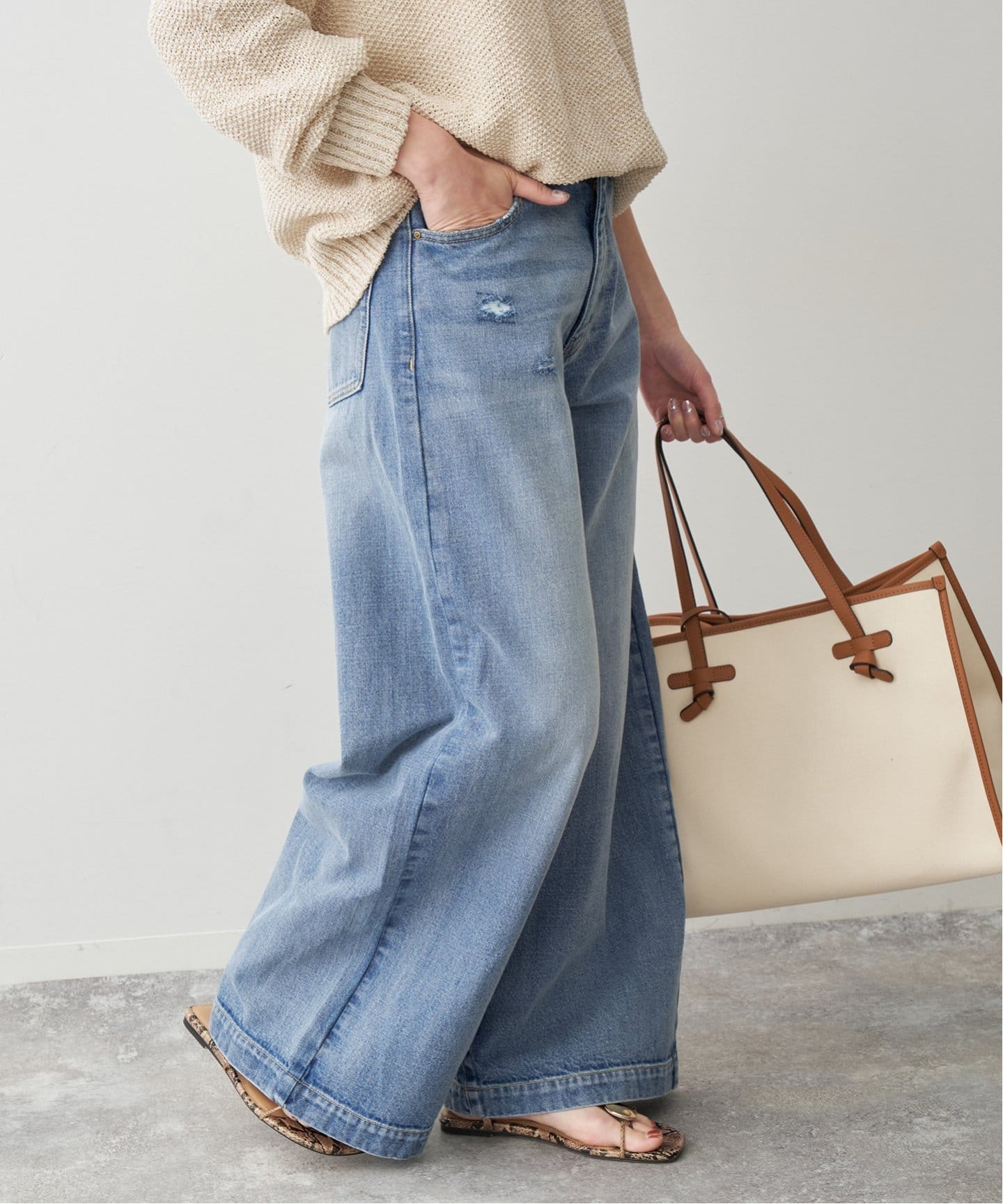 5 1/2 BAGGY DENIM（デニムパンツ・ジーンズ）｜Spick & Span