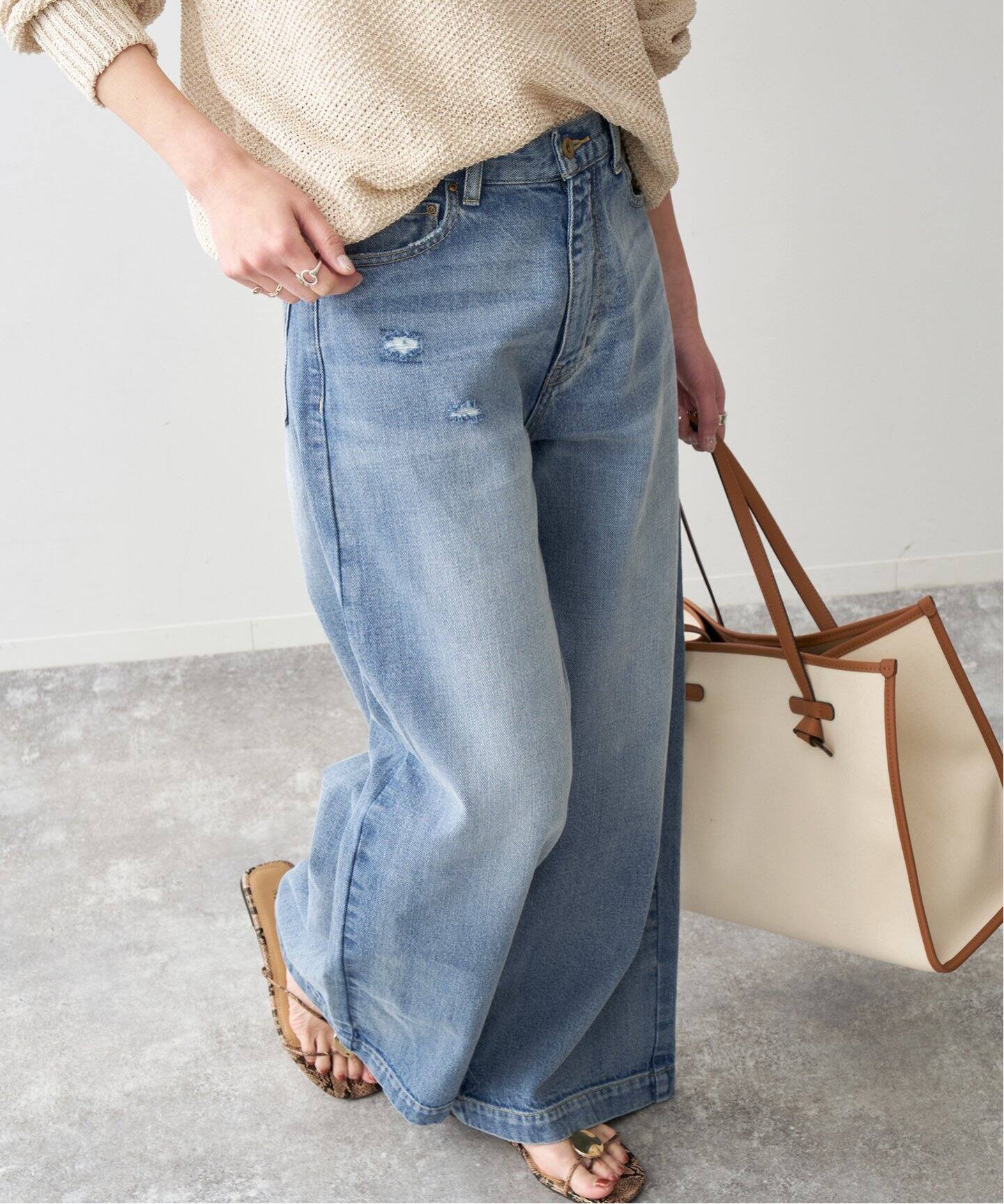 5 1/2 BAGGY DENIM（デニムパンツ・ジーンズ）｜Spick & Span