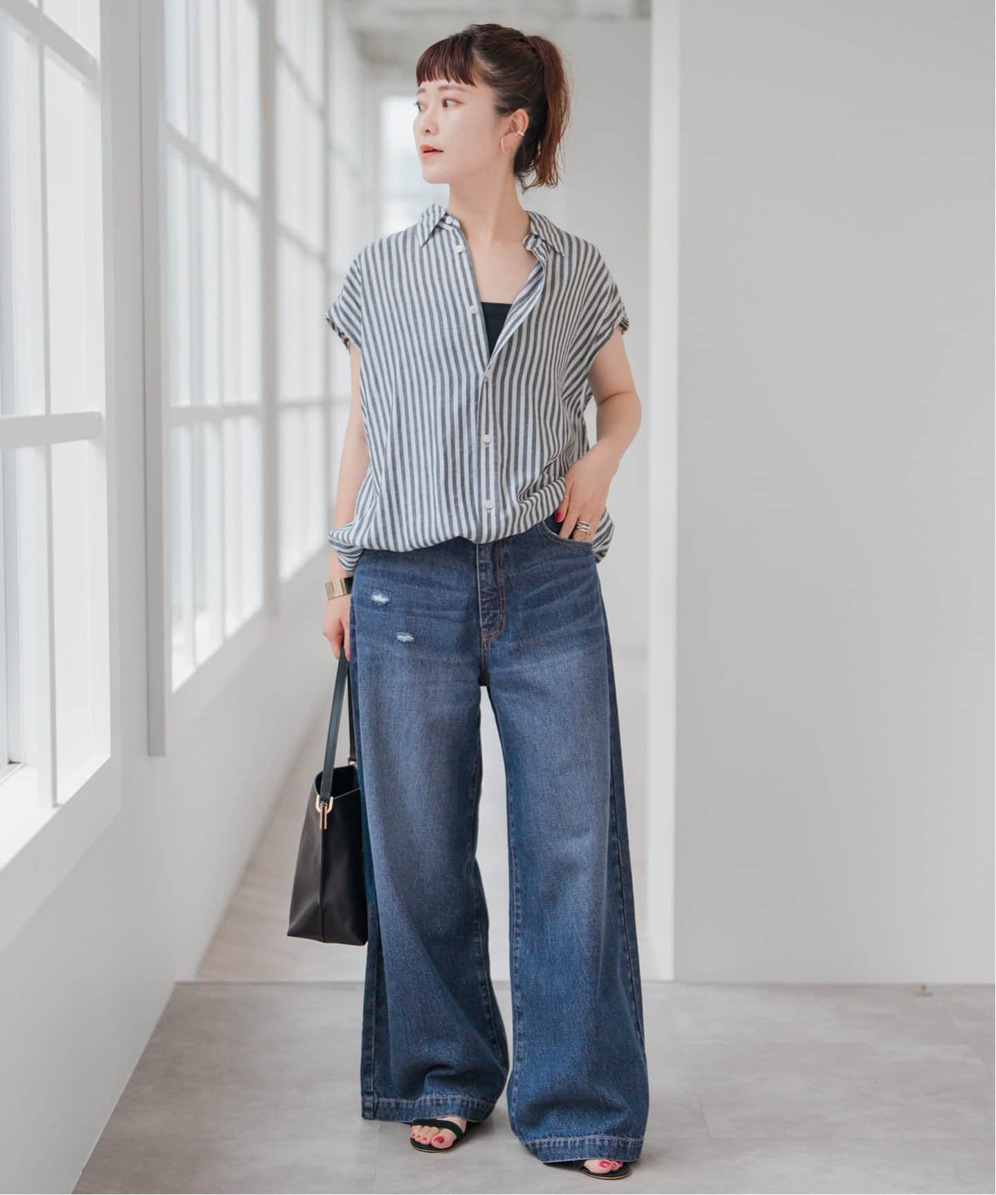 パンツ Spick and Span 51/2 BAGGY DENIM 28 追加2》5 1/2 BAGGY DENIM(デニムパンツ・ジーンズ)|Spick