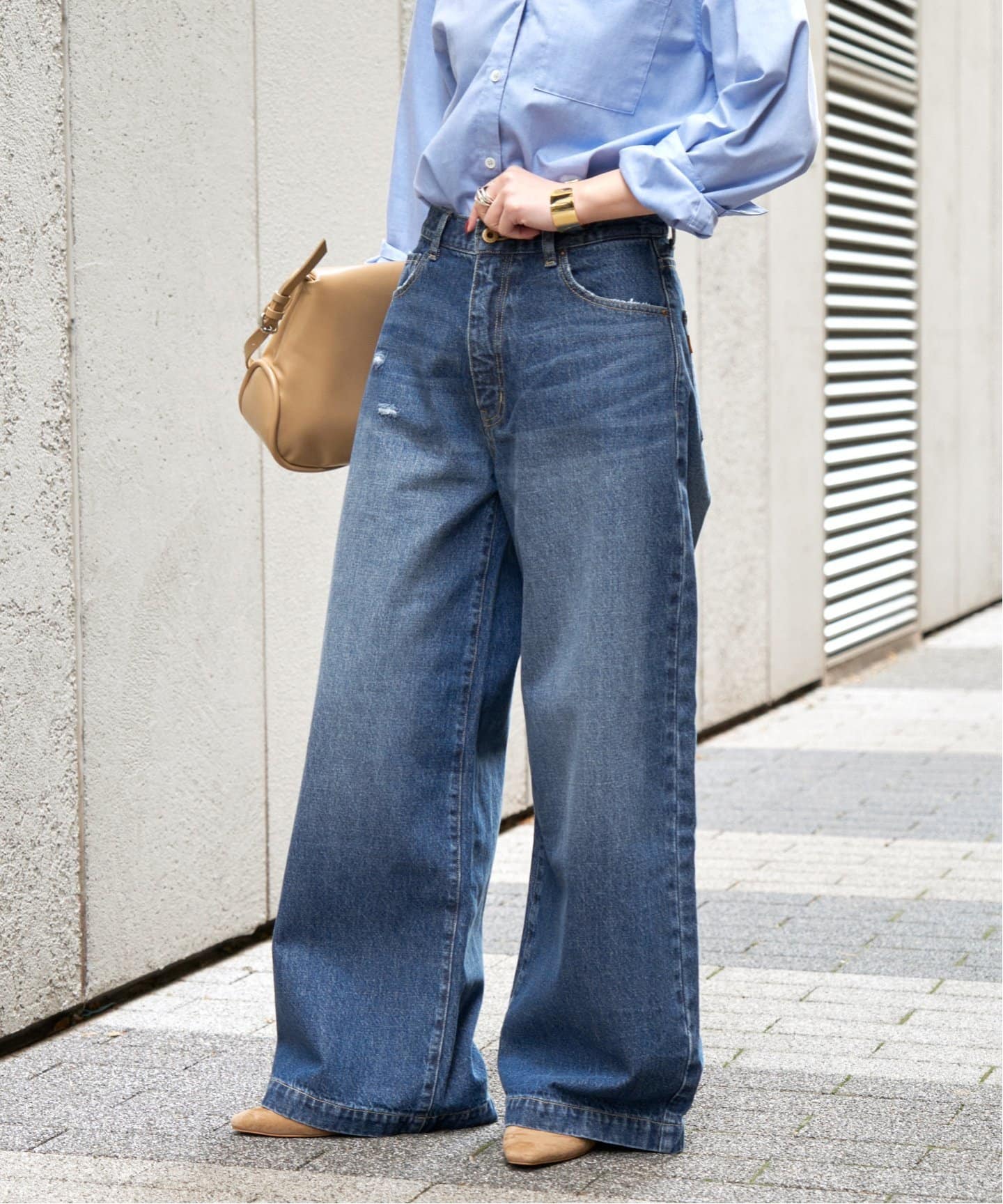 追加2予約》5 1/2 BAGGY DENIM（デニムパンツ・ジーンズ