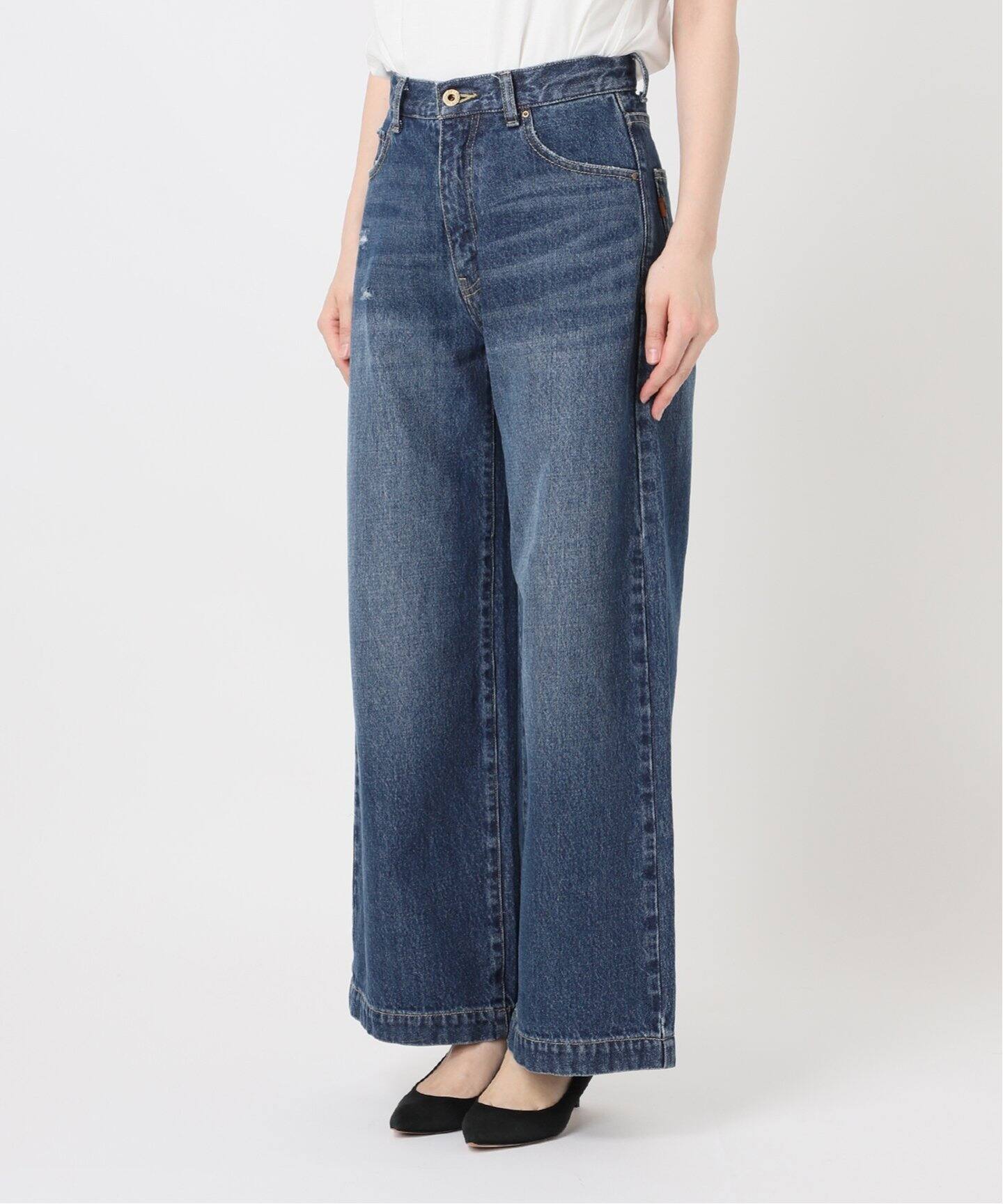 新品タグ付　Spick and Span デニム 追加2》5 1/2 BAGGY DENIM（デニムパンツ・ジーンズ）｜Spick