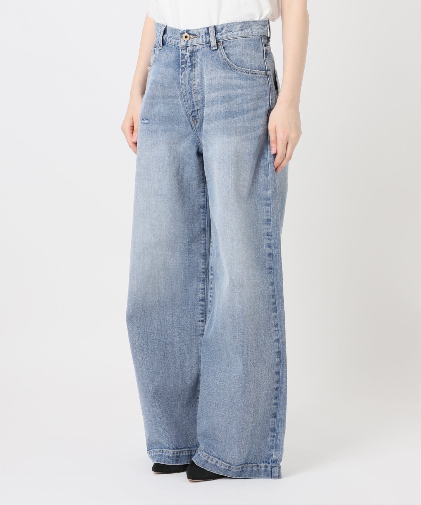 パンツ Spick and Span 51/2 BAGGY DENIM 28 追加2》5 1/2 BAGGY DENIM（デニムパンツ・ジーンズ）｜Spick