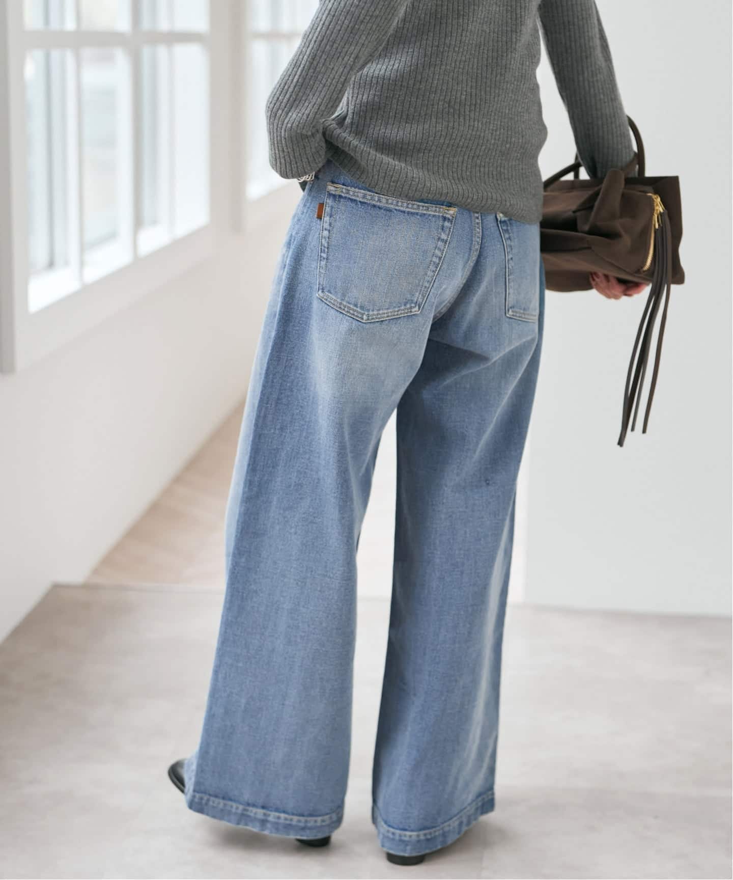 Spick and Span バギーデニム　2025SS Spick & Span｜《追加3》5 1/2 BAGGY DENIM | Rakuten Fashion