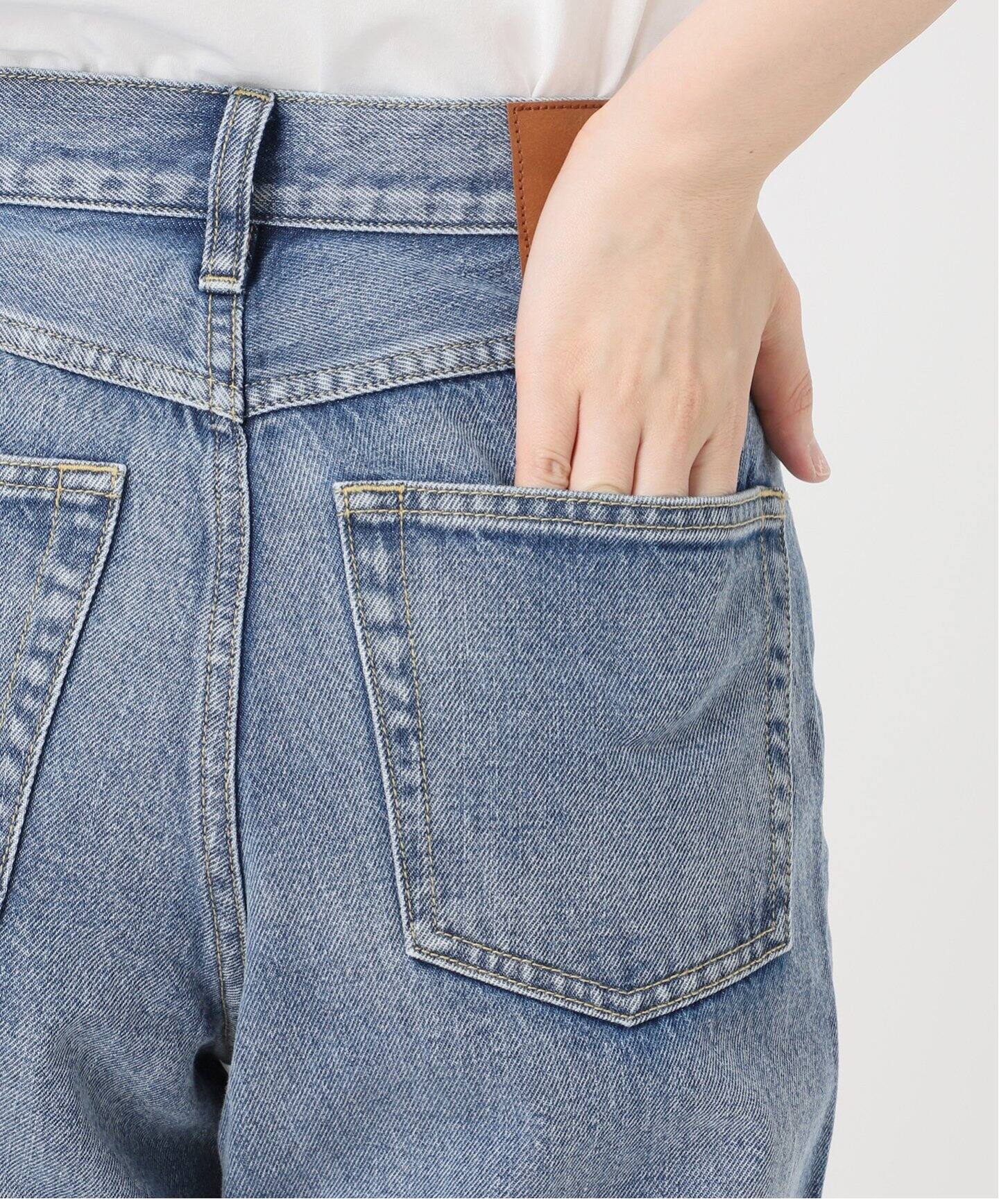 スピックアンドスパン　5 2/1CROPPEDデニム 5 1/2 CROPPED DENIM（デニムパンツ・ジーンズ）｜Spick and