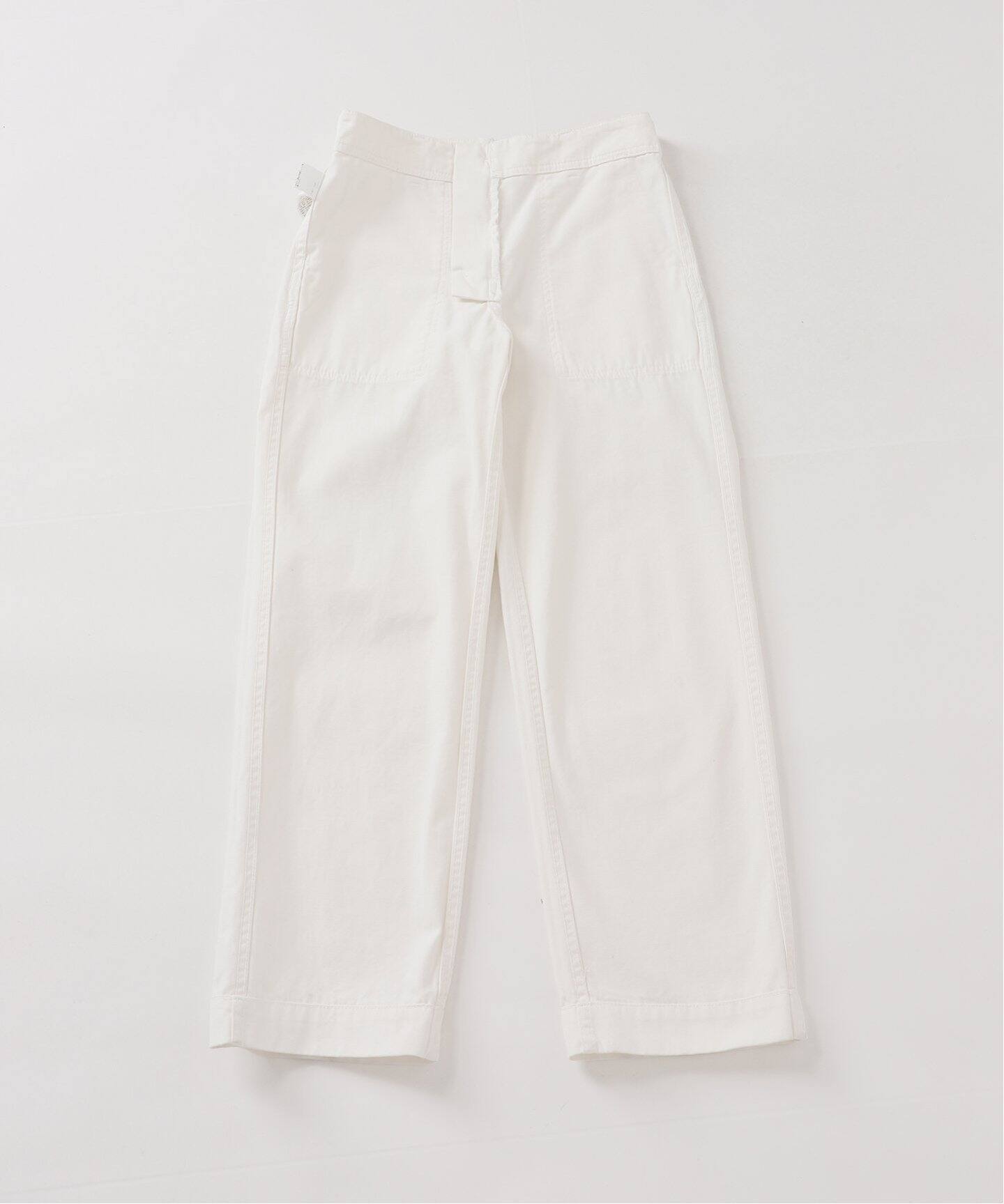 新品☆ spic＆span ベイカーパンツ ☆ホワイト34 WEB限定追加3》ルーズベイカーパンツ（カーゴパンツ）｜Spick
