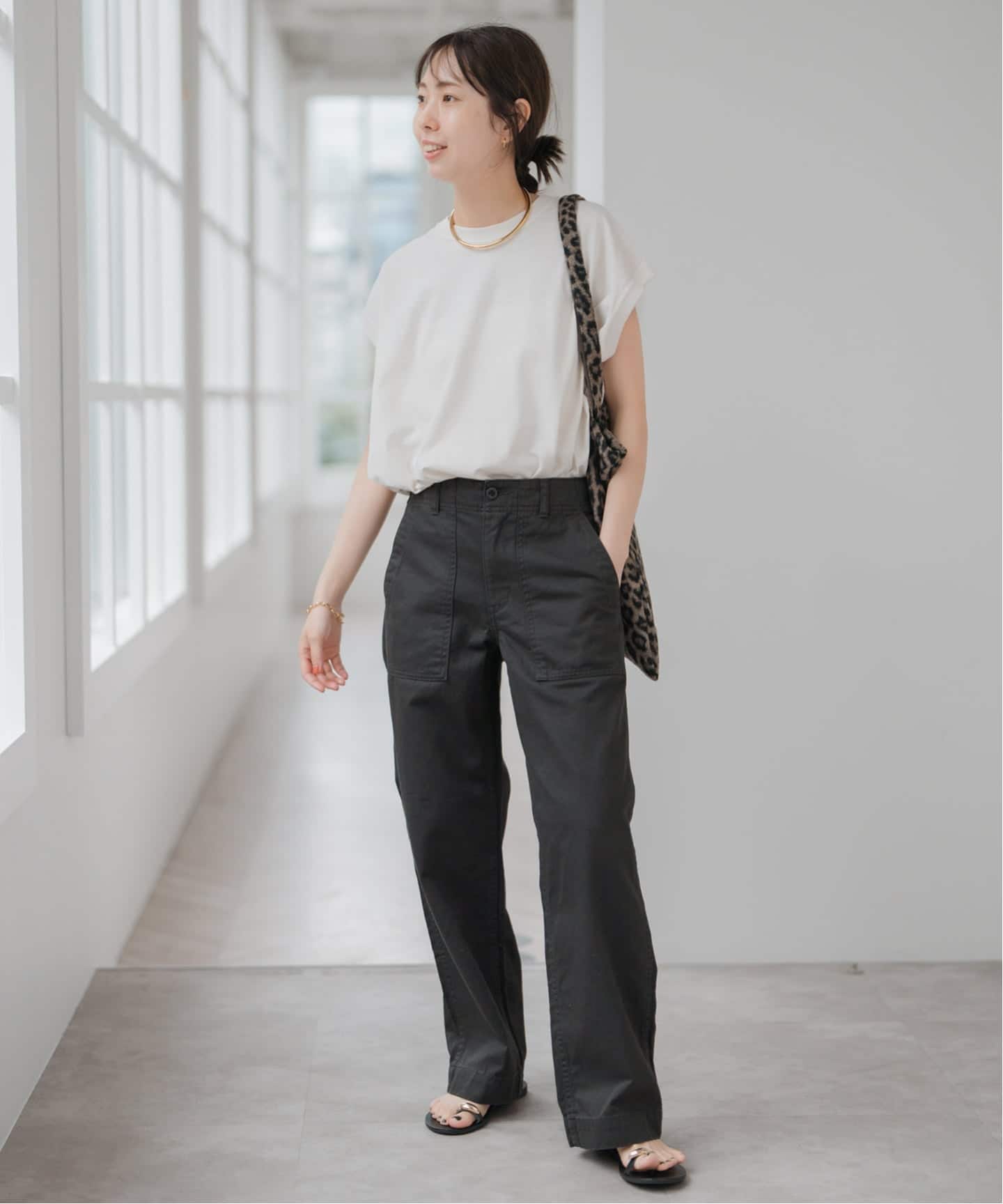 追加3WEB限定予約》選べる4サイズ / ルーズベイカーパンツ