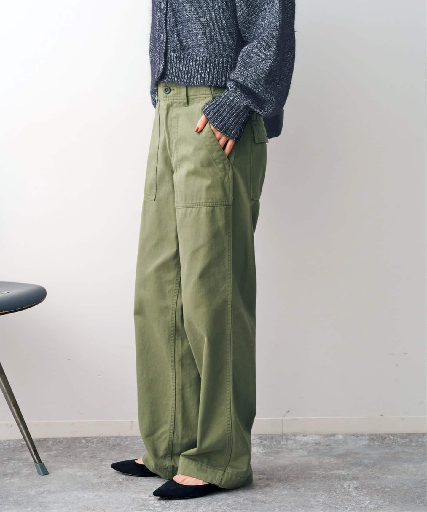 Spick and Span ルーズペイカーパンツ WEB限定 / 追加3》ルーズベイカーパンツ（カーゴパンツ）｜Spick and