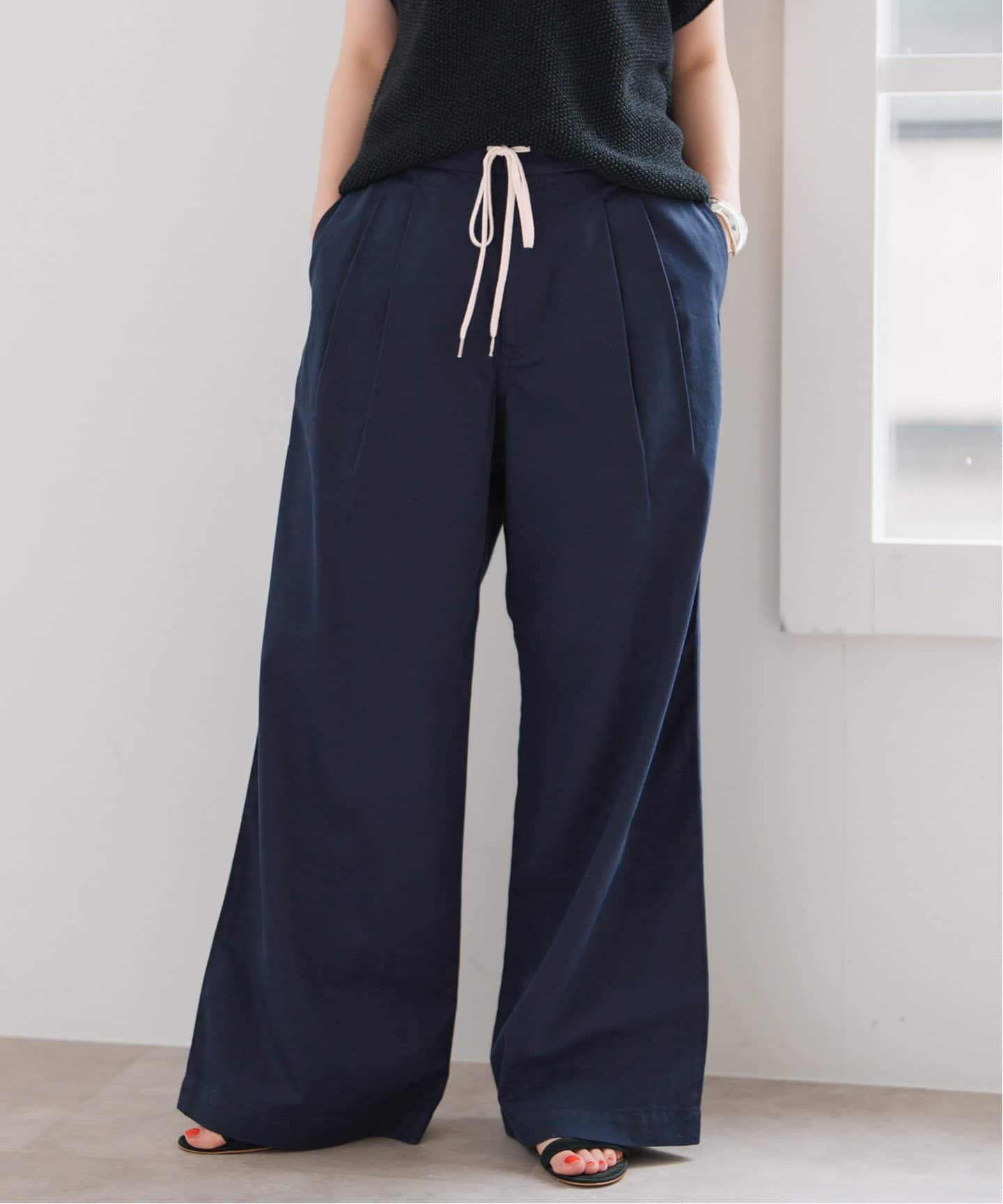 コットンレーヨンドロストフレアパンツ（その他パンツ）｜Spick & Span