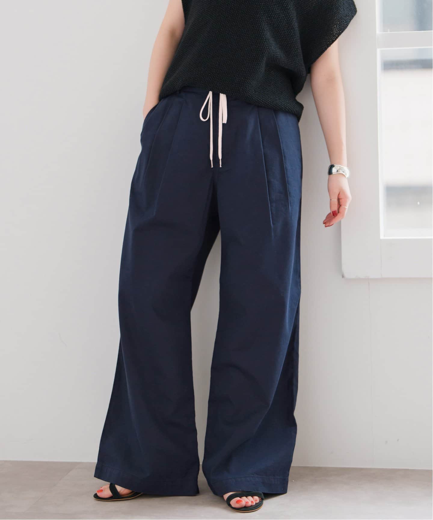 コットンレーヨンドロストフレアパンツ（その他パンツ）｜Spick & Span