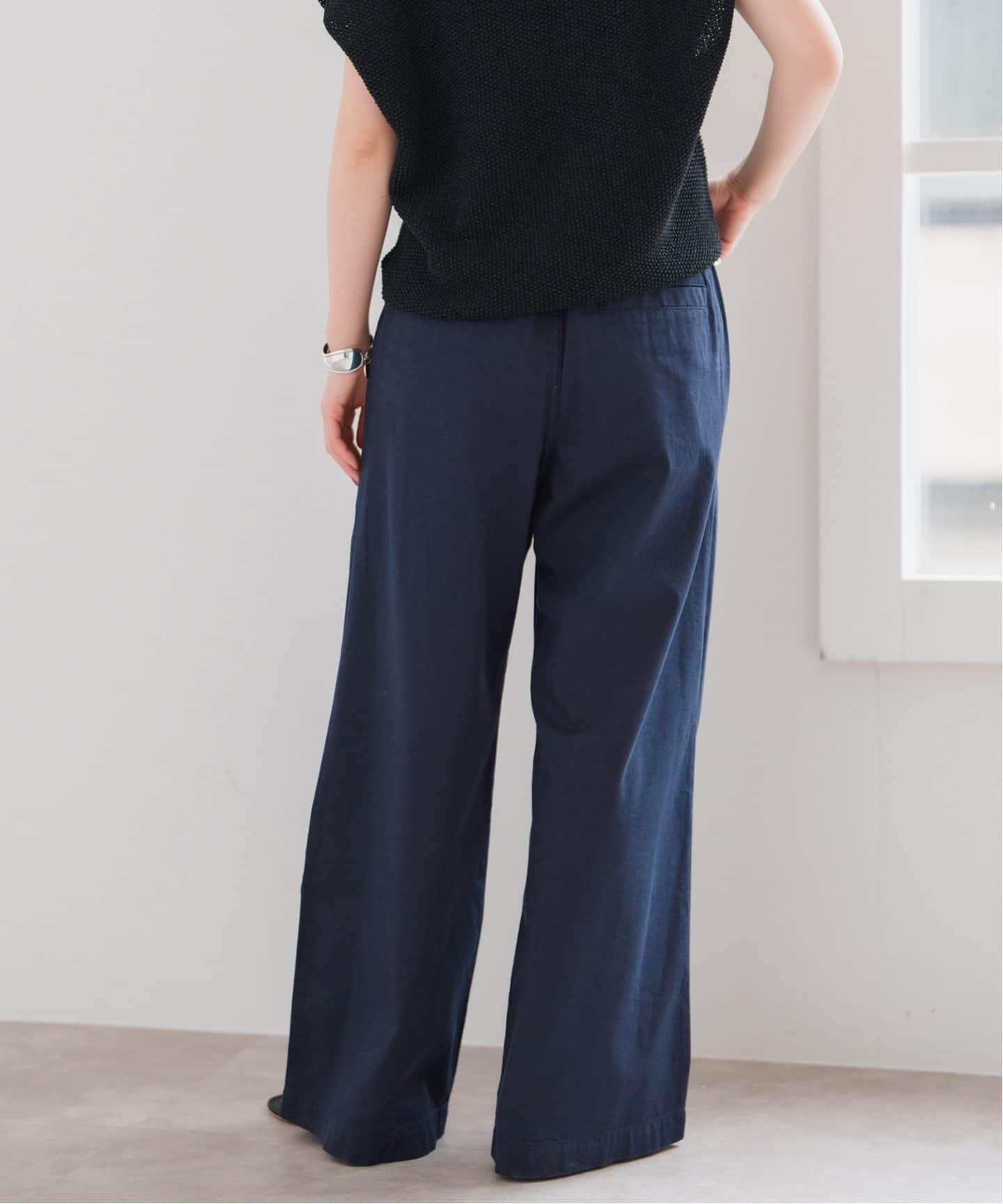 WEB限定 / 追加》コットンレーヨンドロストフレアパンツ（その他パンツ