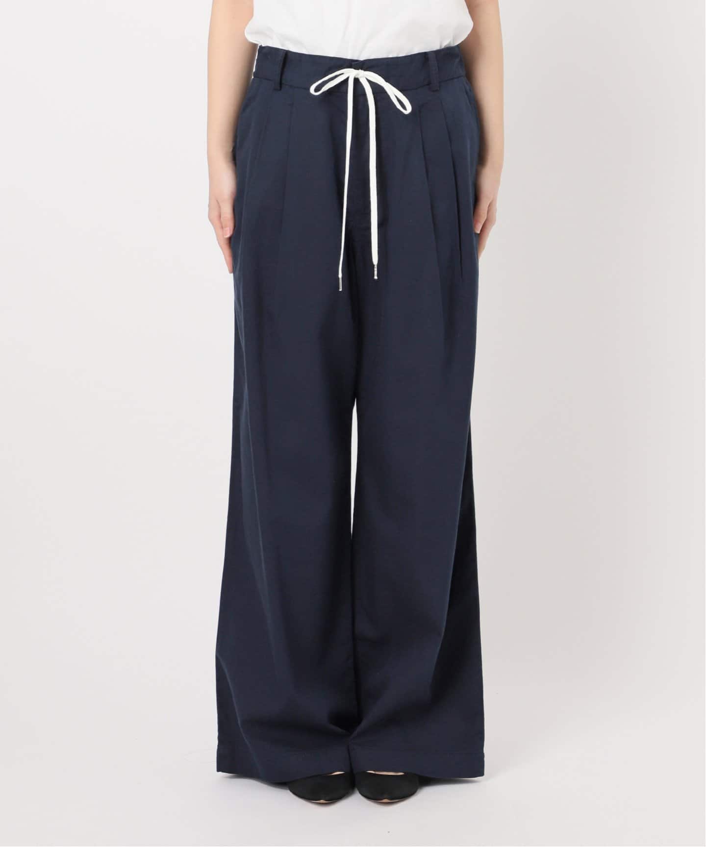 [新品] spick & span コットンレーヨンドロストフレアパンツ Spick & Span｜《WEB限定追加》コットンレーヨンドロストフレア