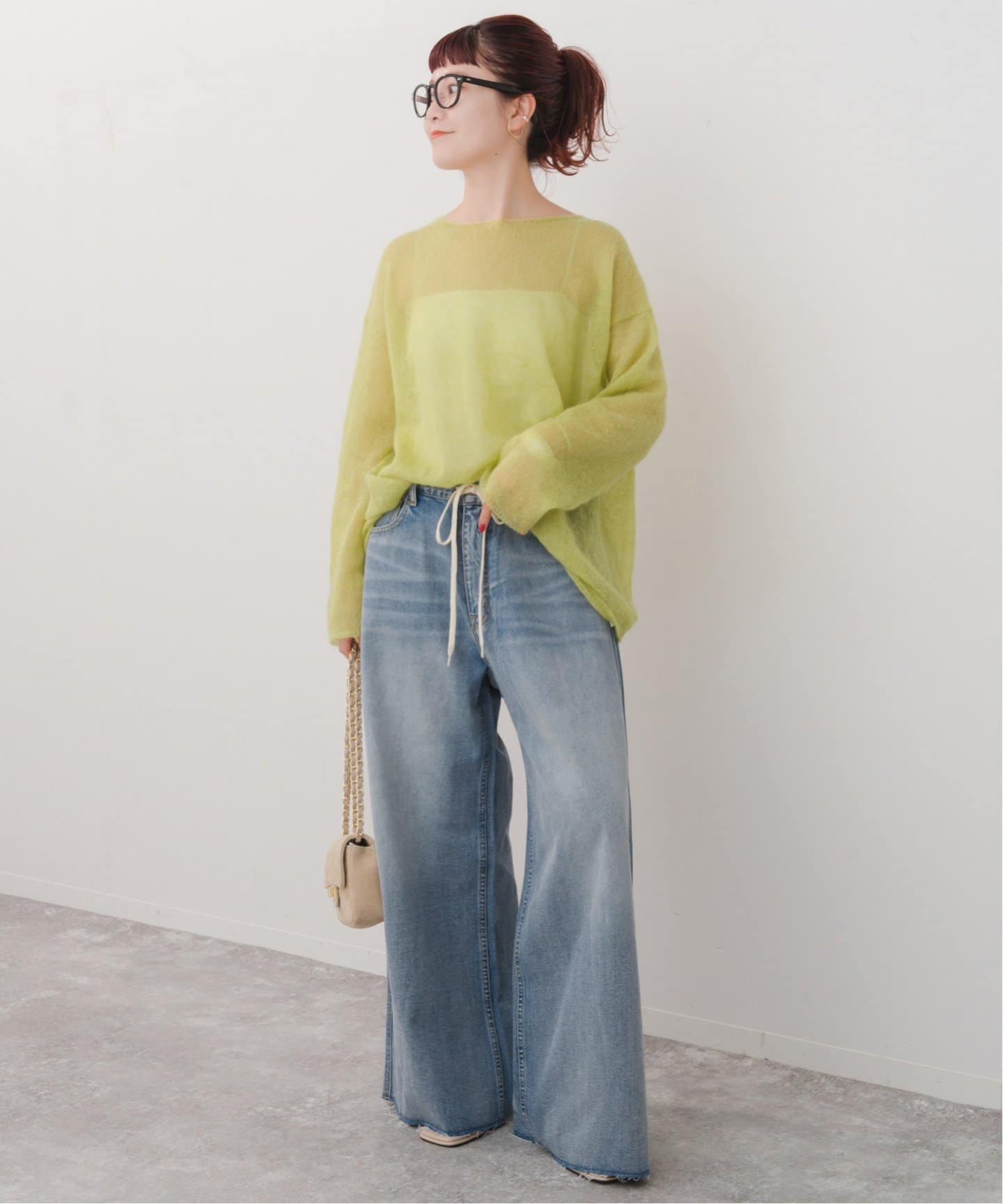 予約》5 1/2 SOFT DRAWSTRINGDENIM（デニムパンツ・ジーンズ