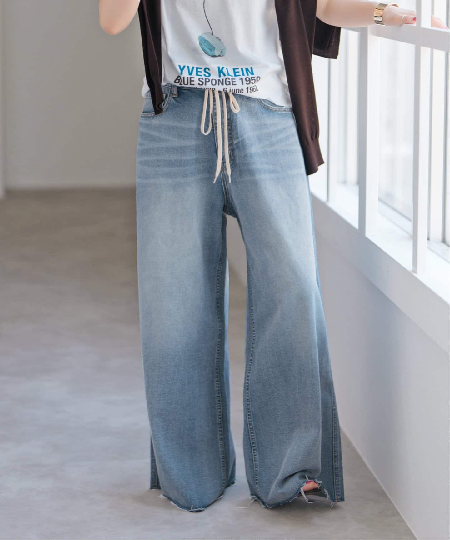 パンツ 5 1/2 SOFT DRAWSTRINGDENIM 5 1/2 SOFT DRAWSTRINGDENIM（デニムパンツ）｜Spick & Span