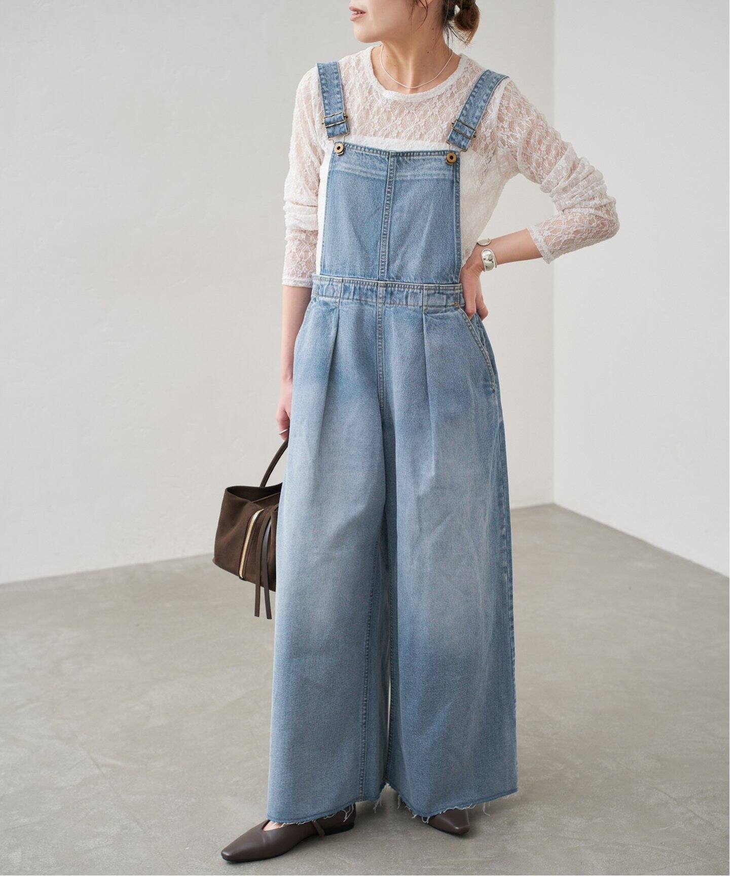 5 1/2 SOFTFLARE OVERALLS（サロペット／オーバーオール）｜Spick