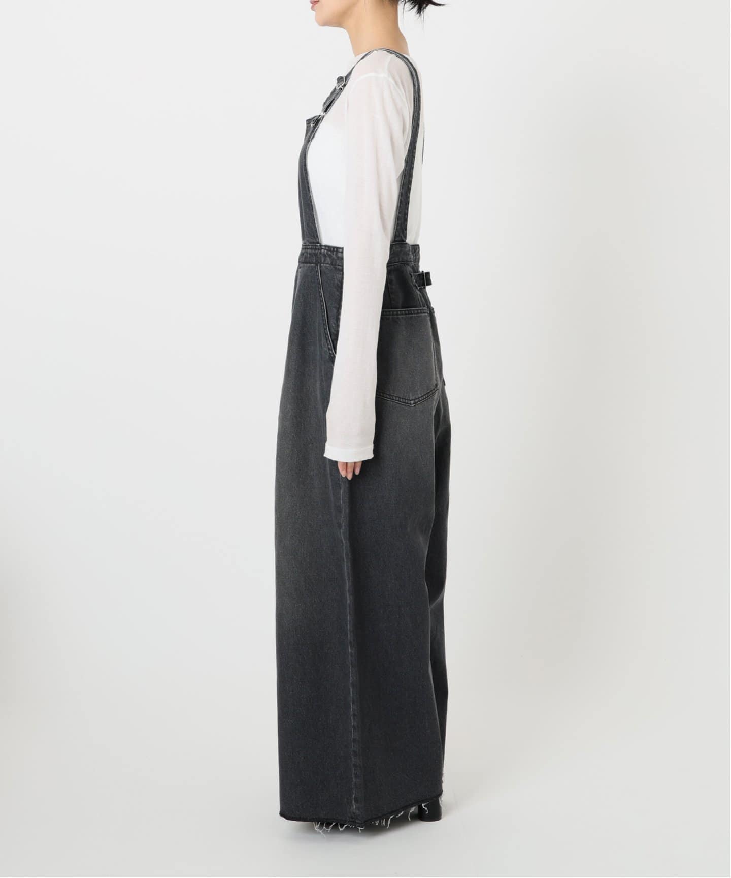 Spick&span ネイビーストライプサロペット　36 楽天市場】【中古】スピック&スパン Spick&Span 24SS