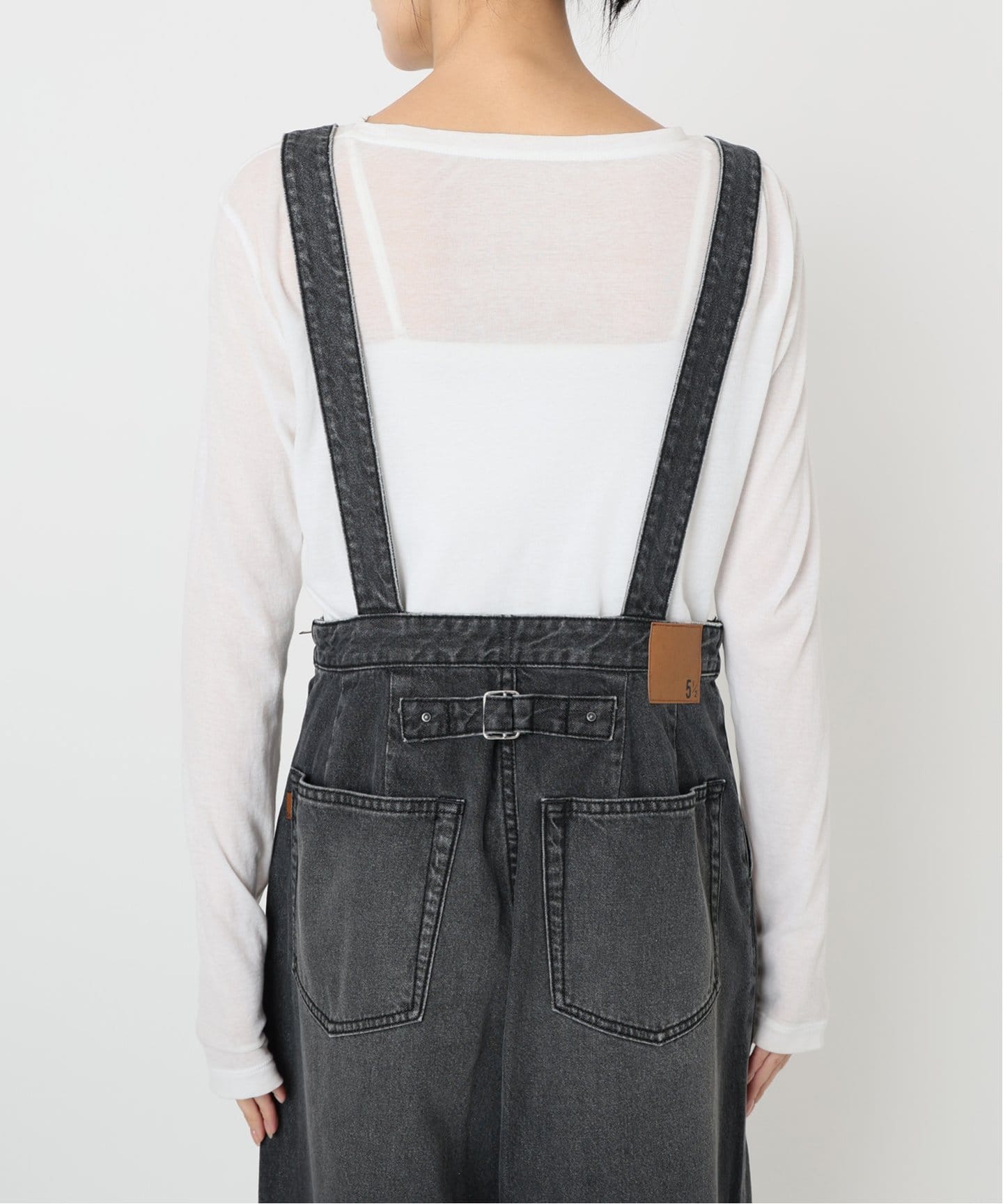5 1/2オーバーオール Spick and Span 5 1/2 OVERALLS DENIM