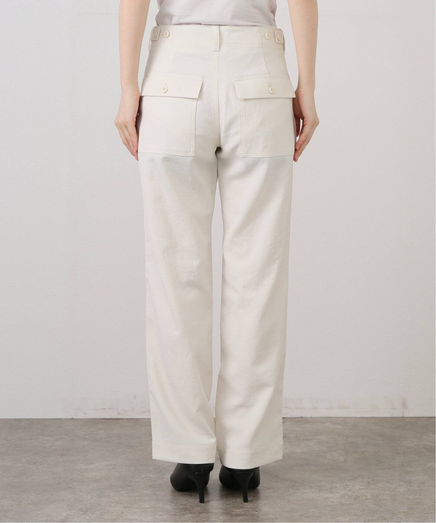 リネンライクルーズベイカーパンツ（カーゴパンツ）｜Spick and Span