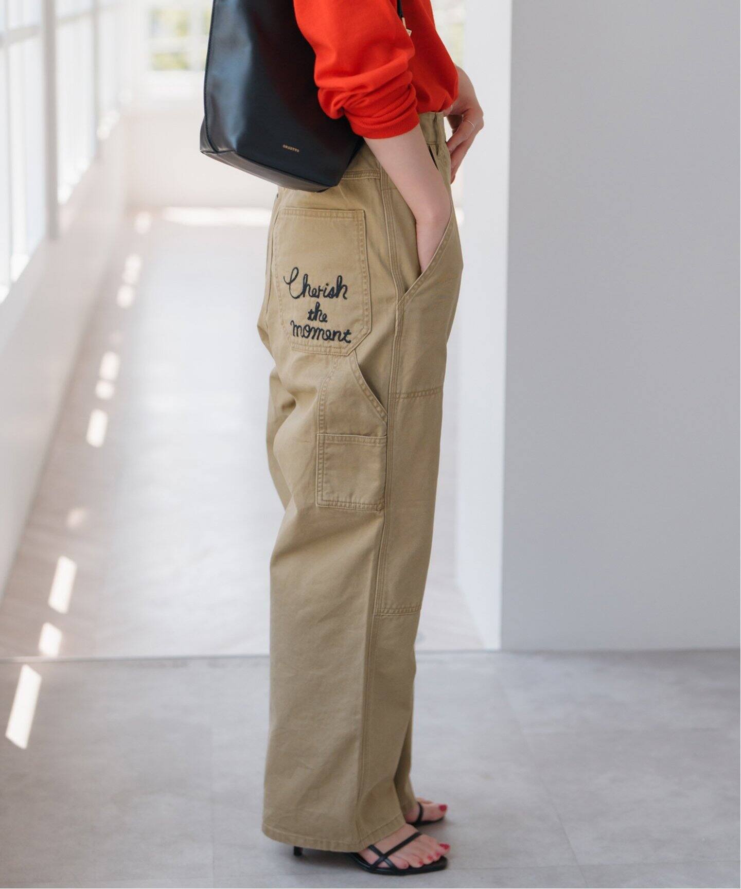 刺繍ペインターパンツ（チノパンツ）｜Spick and Span（スピック