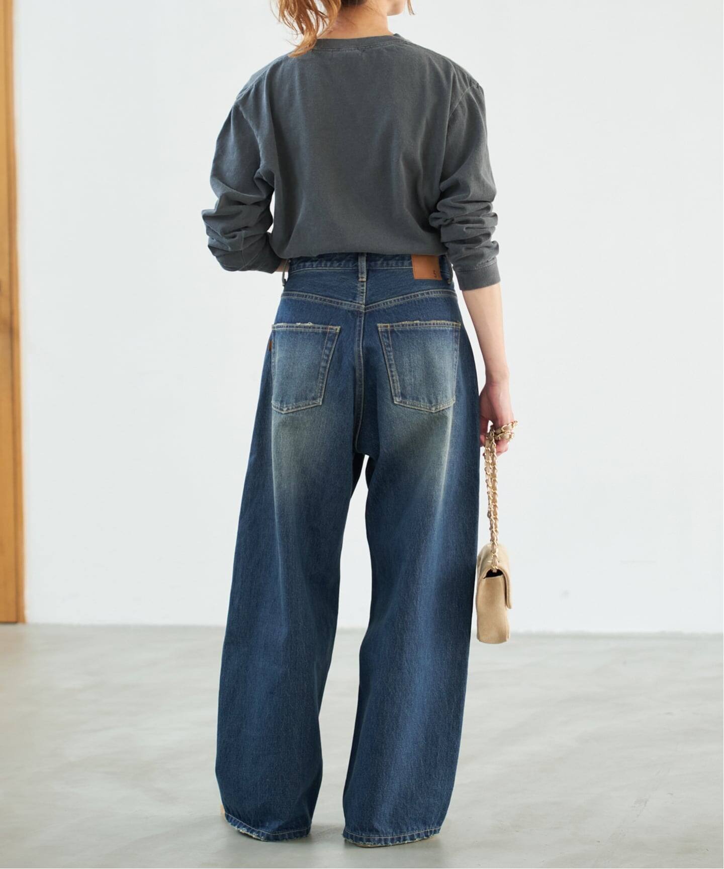 WEB限定 / 追加》5 1/2 TUCKBARREL DENIM（デニムパンツ・ジーンズ