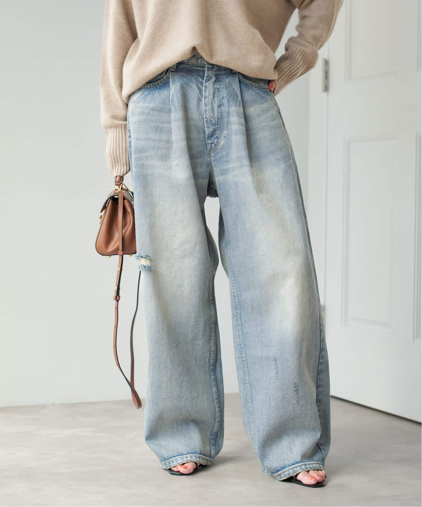 WEB限定 / 追加予約》5 1/2 TUCKBARREL DENIM（デニムパンツ・ジーンズ