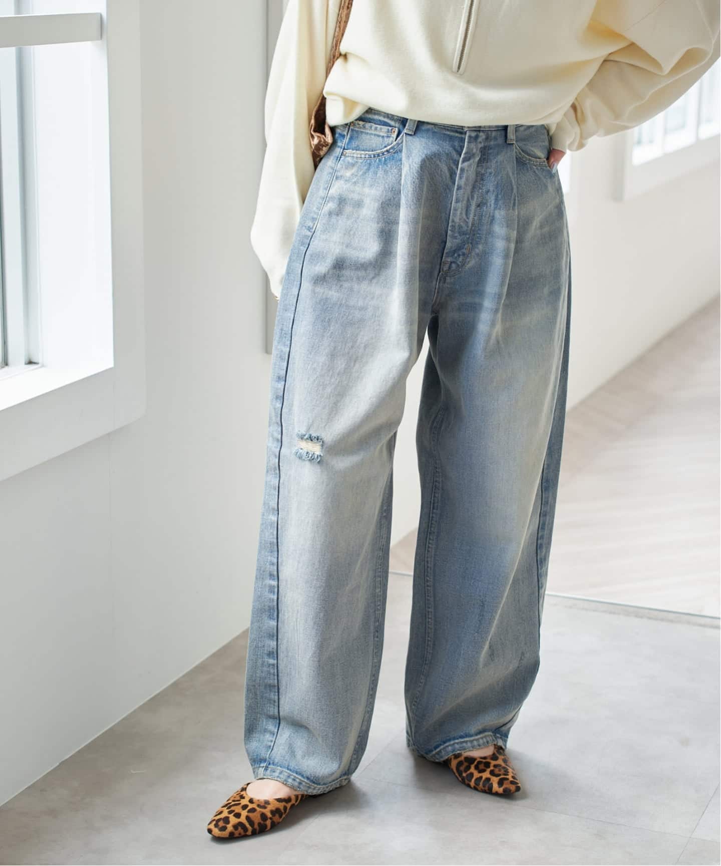 WEB限定 / 追加予約》5 1/2 TUCKBARREL DENIM（デニムパンツ・ジーンズ