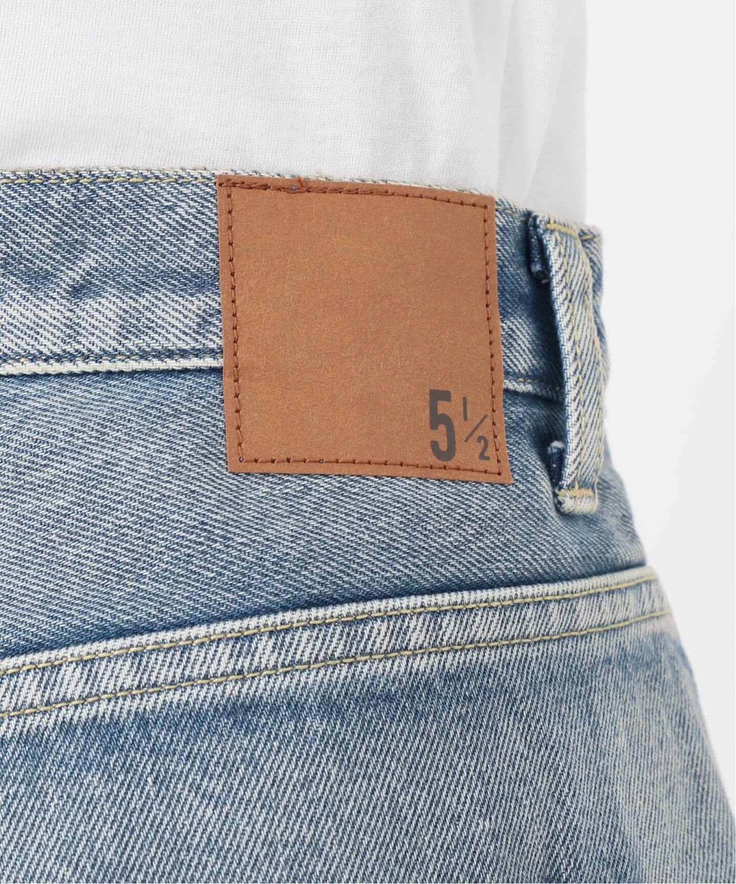 パンツ 5 1/2 TUCKBARREL DENIM WEB限定 / 追加》5 1/2 TUCKBARREL DENIM（デニムパンツ・ジーンズ
