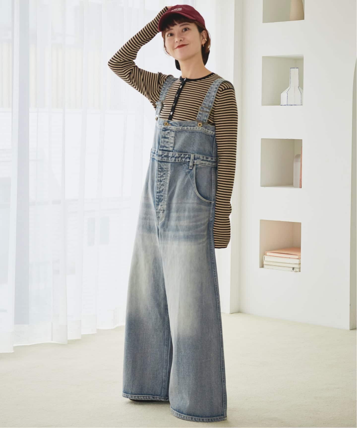 予約》5 1/2 HIGHRISE OVERALLS（サロペット／オーバーオール