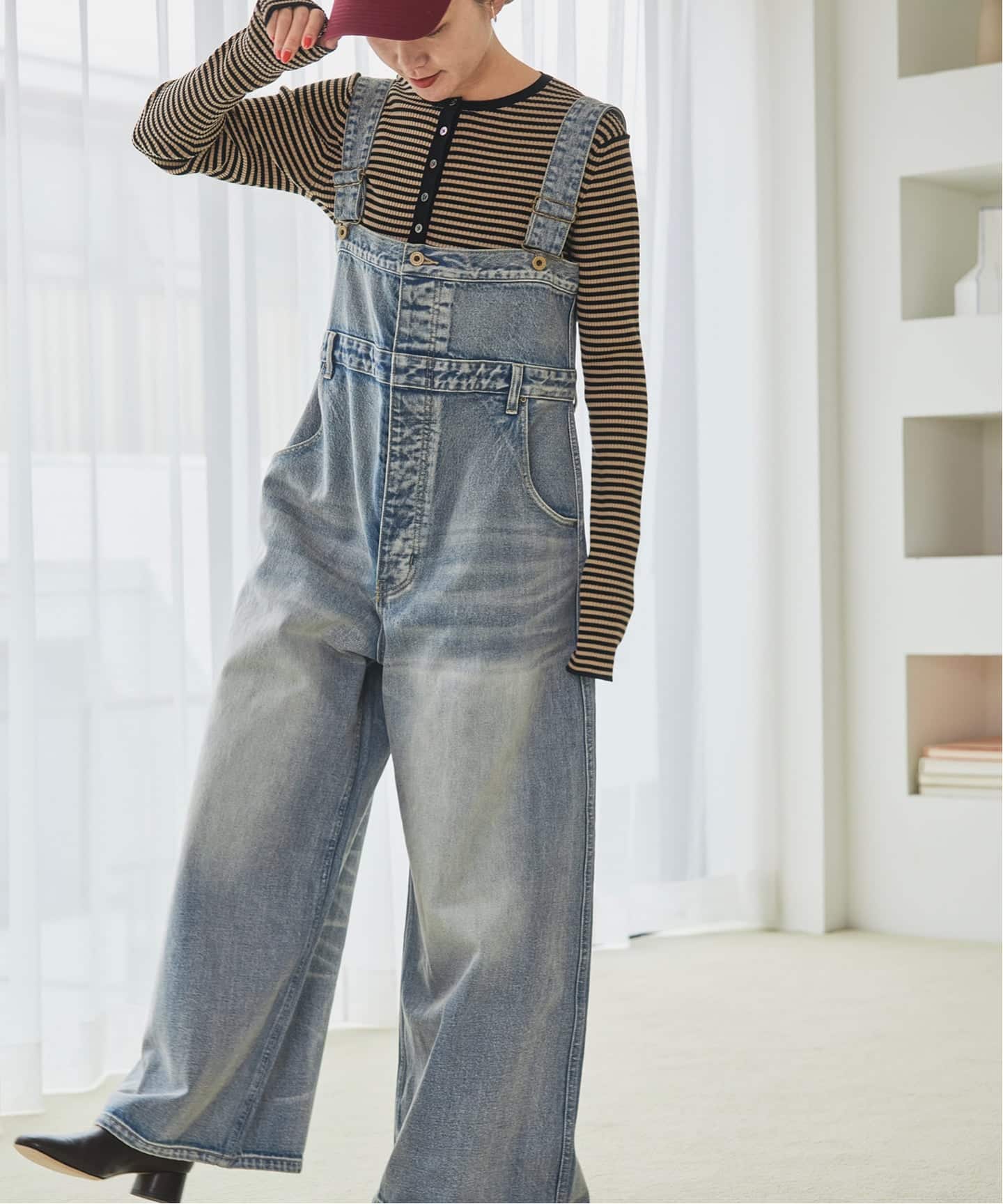 5 1/2 HIGHRISE OVERALLS（サロペット／オーバーオール）｜Spick and