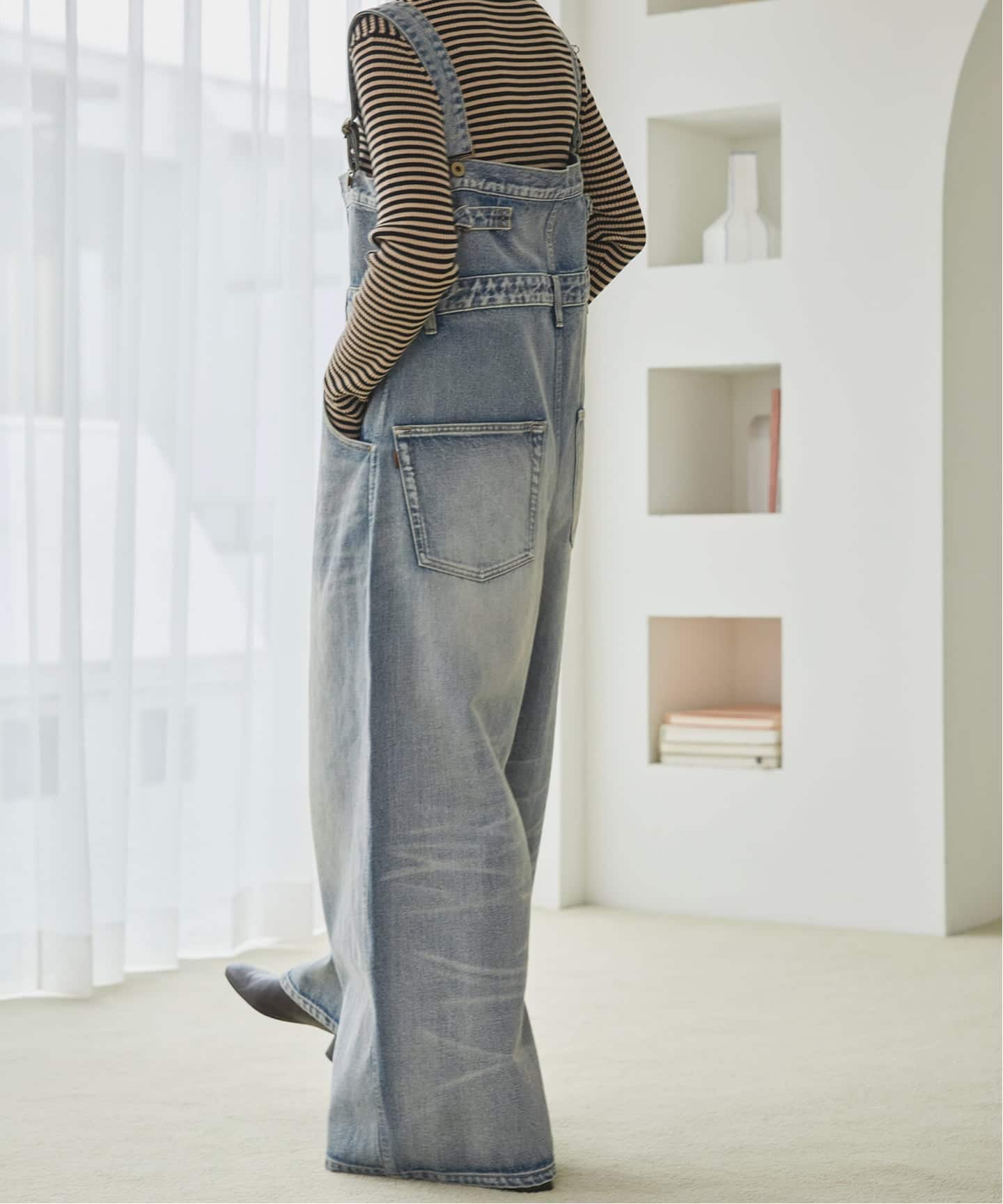 5 1/2オーバーオール 5 1/2 HIGHRISE OVERALLS（サロペット／オーバーオール）｜Spick and