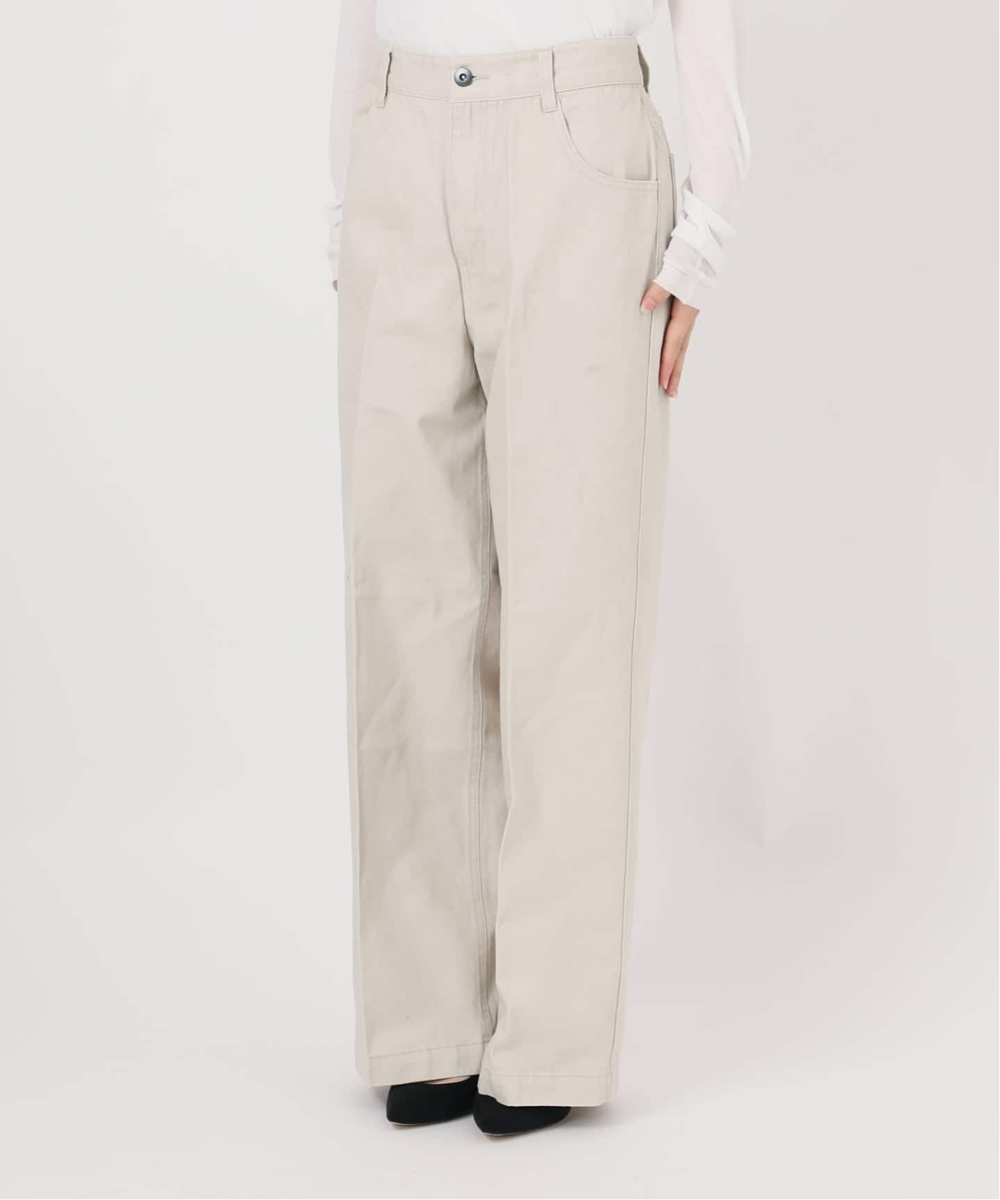 スピック&スパン　ギャザーチノ　新品未使用 ギャザーチノ（チノパンツ）｜Spick and Span（スピック＆スパン）の