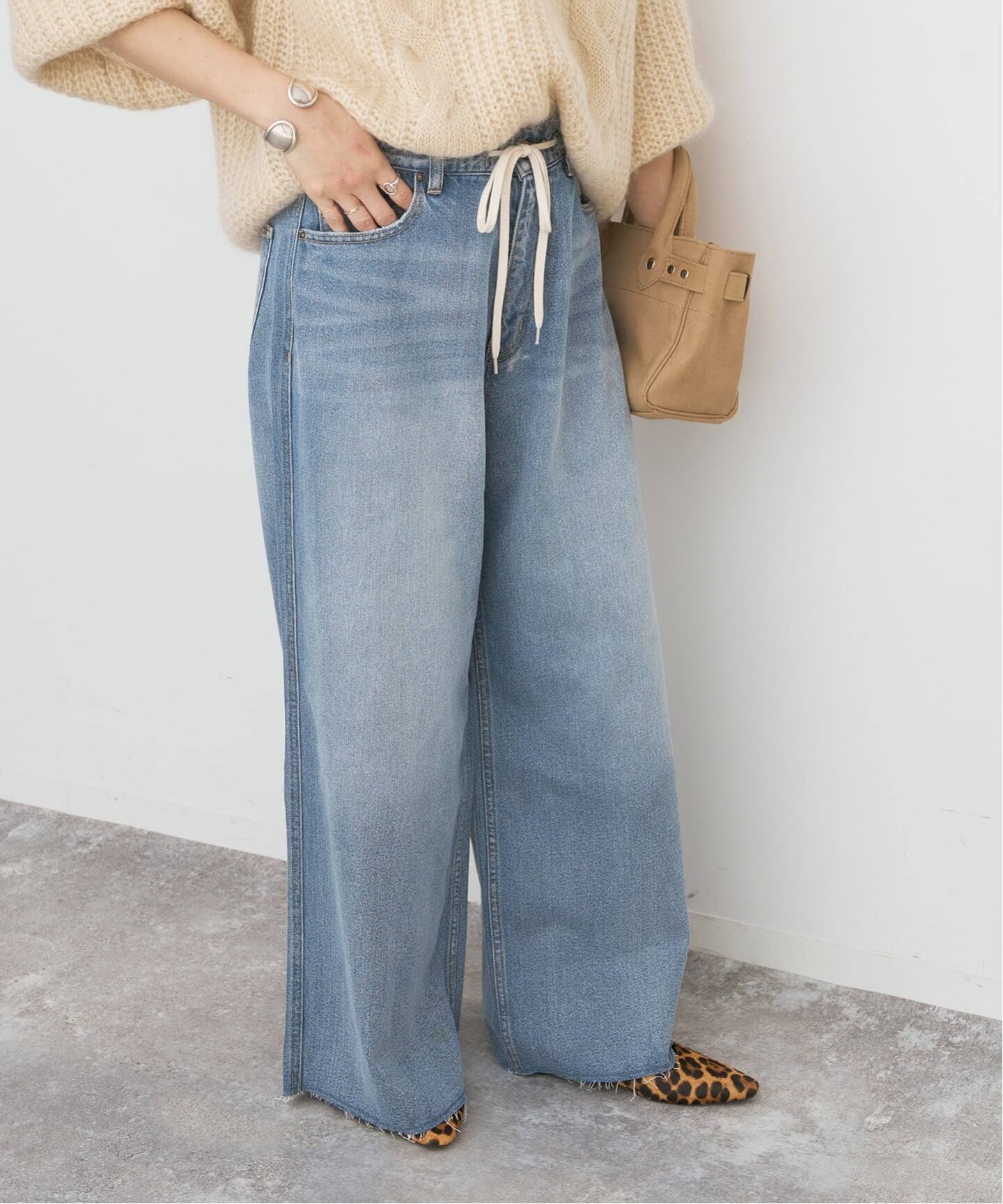 5 1/2 12OZ DRAWSTRINGDENIM（デニムパンツ・ジーンズ）｜Spick and