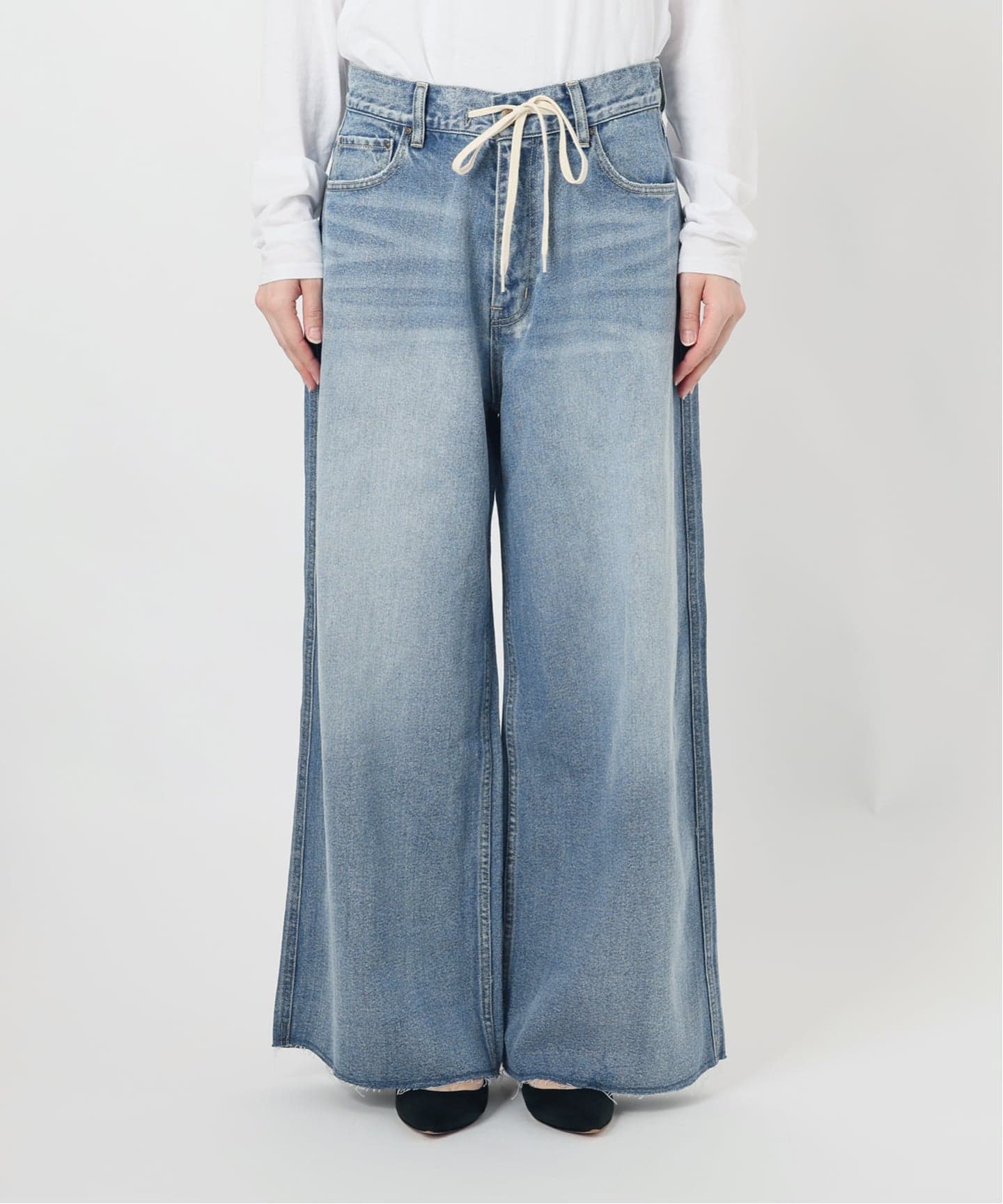 パンツ SpickandSpan 5 1/2 12OZ DRAWSTRINGDENIM 5 1/2 12OZ DRAWSTRINGDENIM（デニムパンツ・ジーンズ）｜Spick & Span