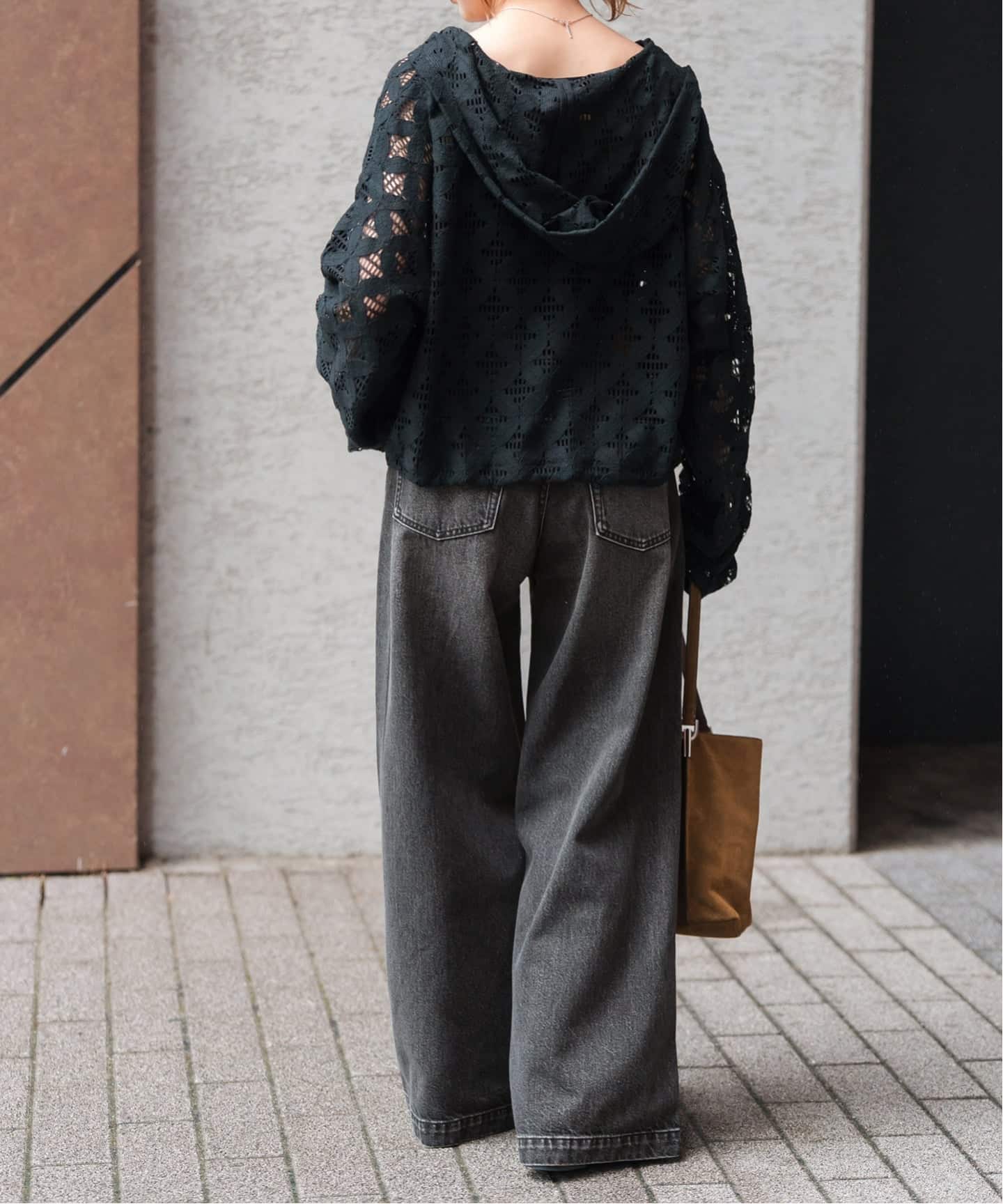 5 1/2 BAGGY DENIM (Black）（デニムパンツ・ジーンズ）｜Spick