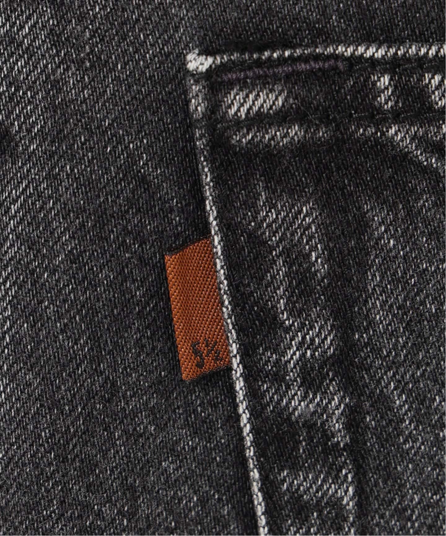 5 1/2 BAGGY DENIM (Black）（デニムパンツ・ジーンズ）｜Spick
