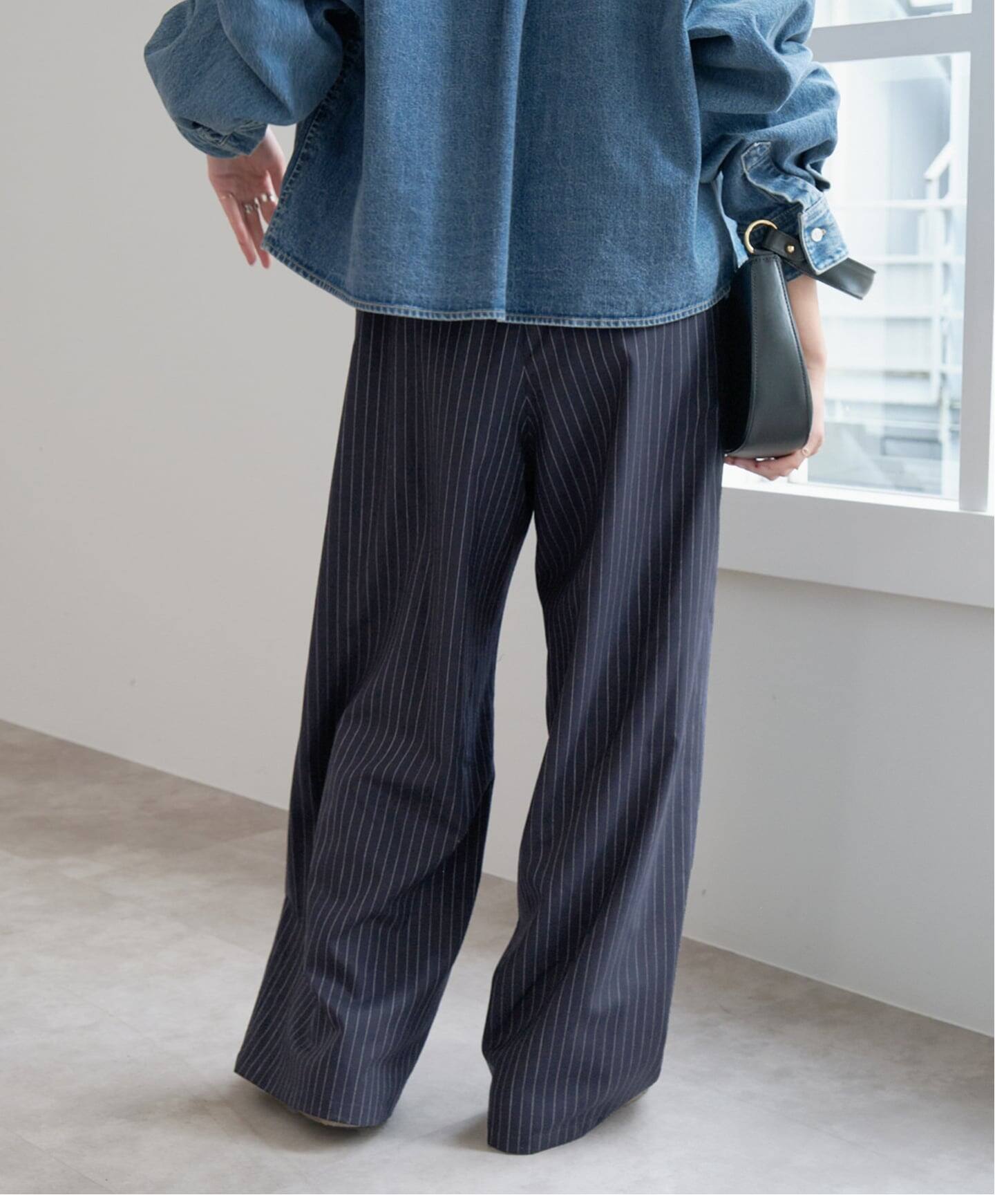 Spick&Span トロストレッチイージーパンツ Spick＆Span スラックス パンツ 「追加2」手洗い可 / トロ
