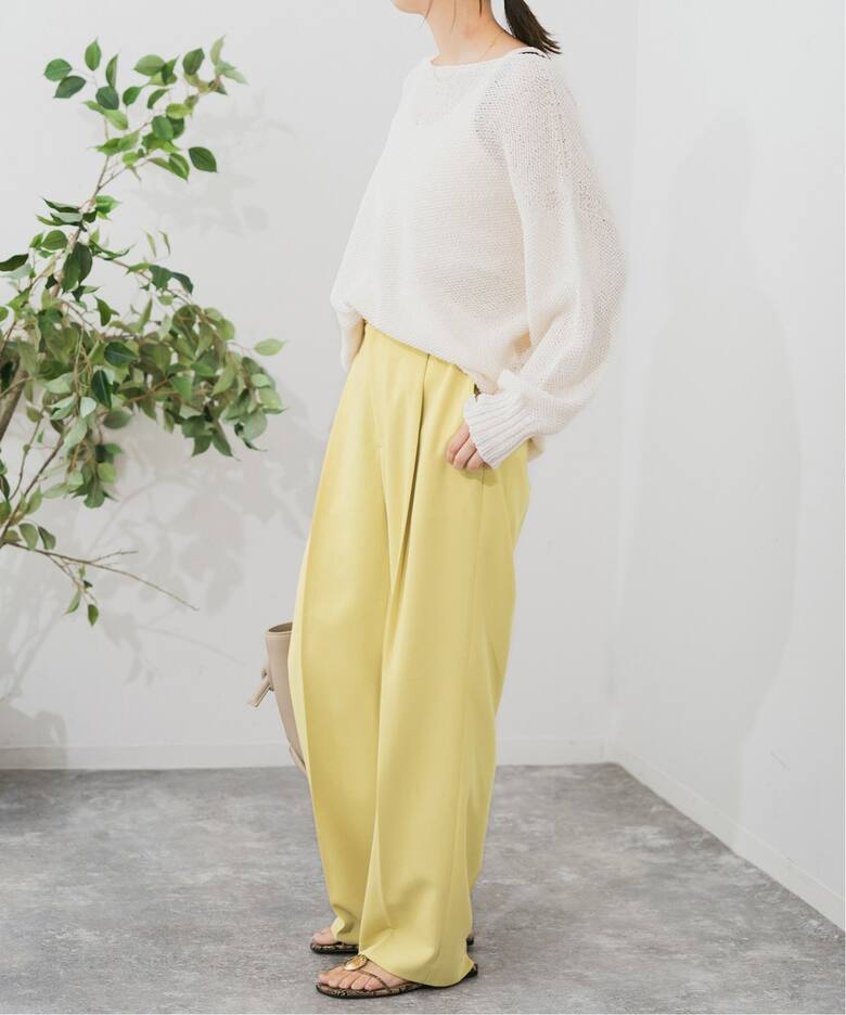 ストレッチタックストレートパンツ（スラックス）｜Spick & Span  display picture 1