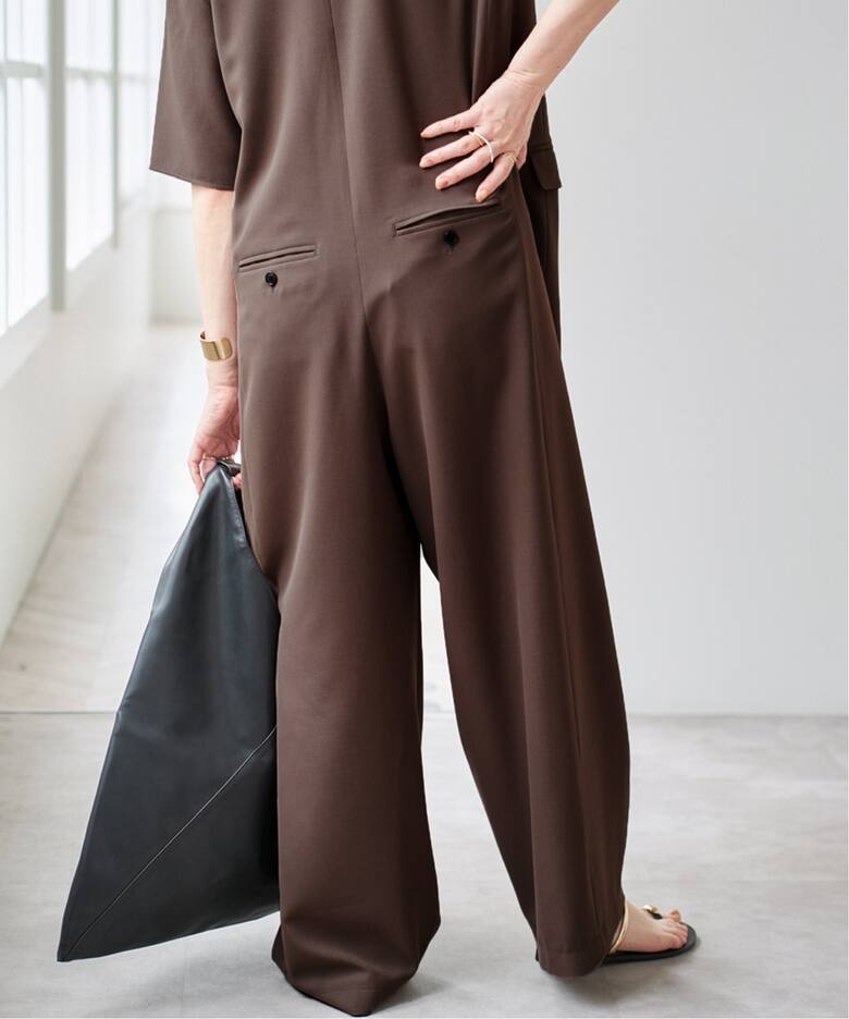 トロストレッチVカラーオールインワン（サロペット／オーバーオール  