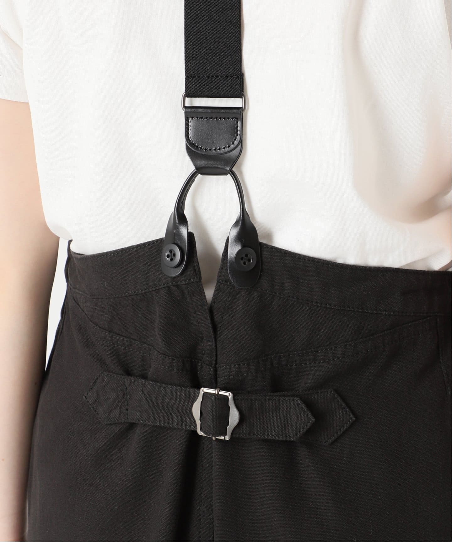 Spick&Span 2025SS サスペンダー付きワーカーパンツ 36 追加》サスペンダー付きワーカーパンツ（その他パンツ）｜Spick