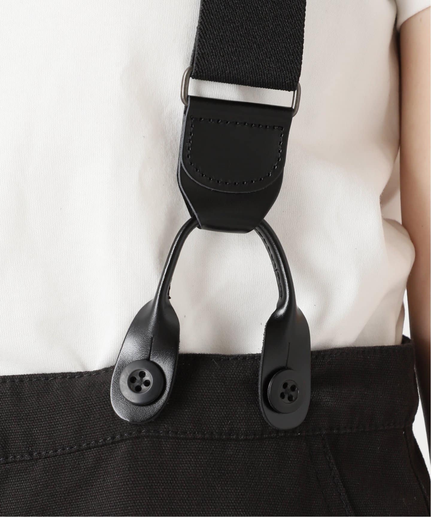 Spick & Span｜《追加2》サスペンダー付きワーカーパンツ