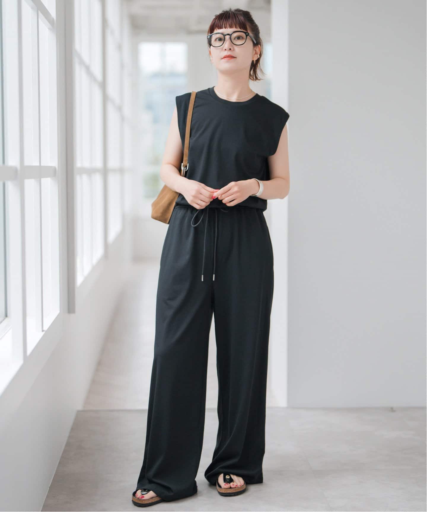 Spick and span 5 1/2DUCKカバーオール　27 ベージュ 5 1/2 DUCK OVERALLS（サロペット／オーバーオール）｜Spick and