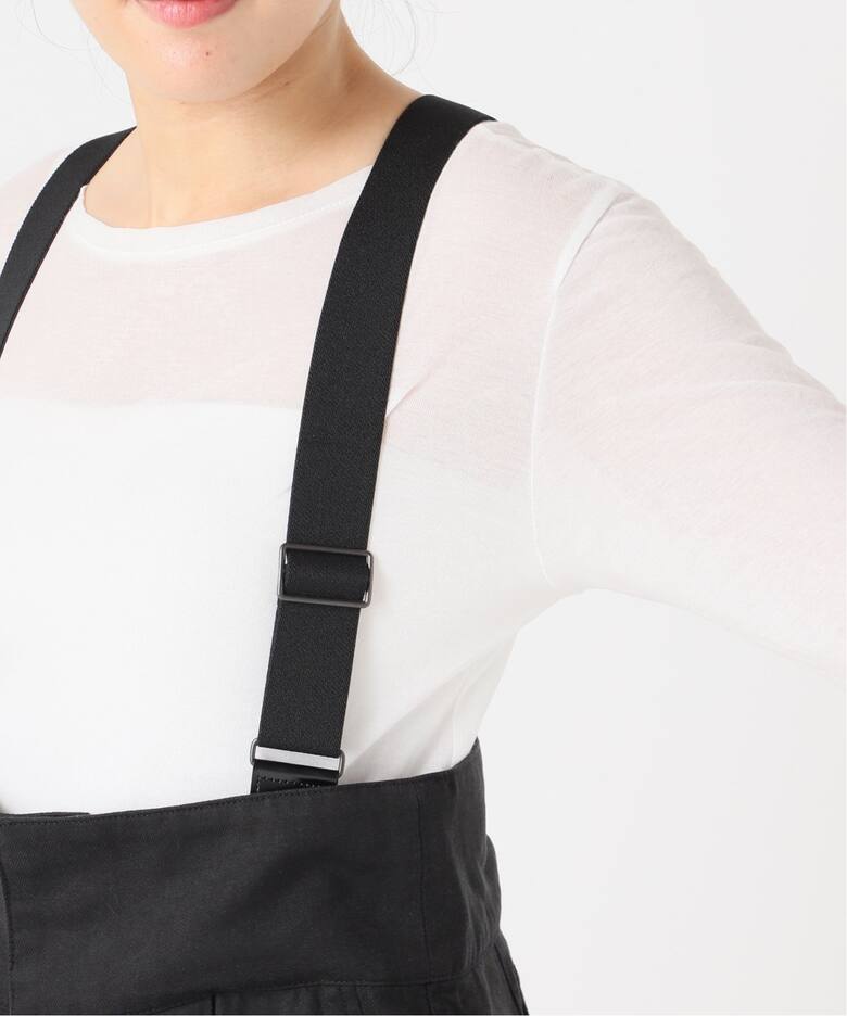 サスペンダー付きピーチツイルタックパンツ（その他パンツ）｜Spick 