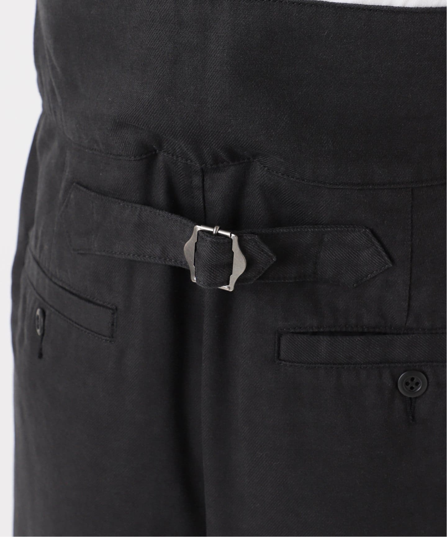 サスペンダー付きピーチツイルタックパンツ（その他パンツ）｜Spick