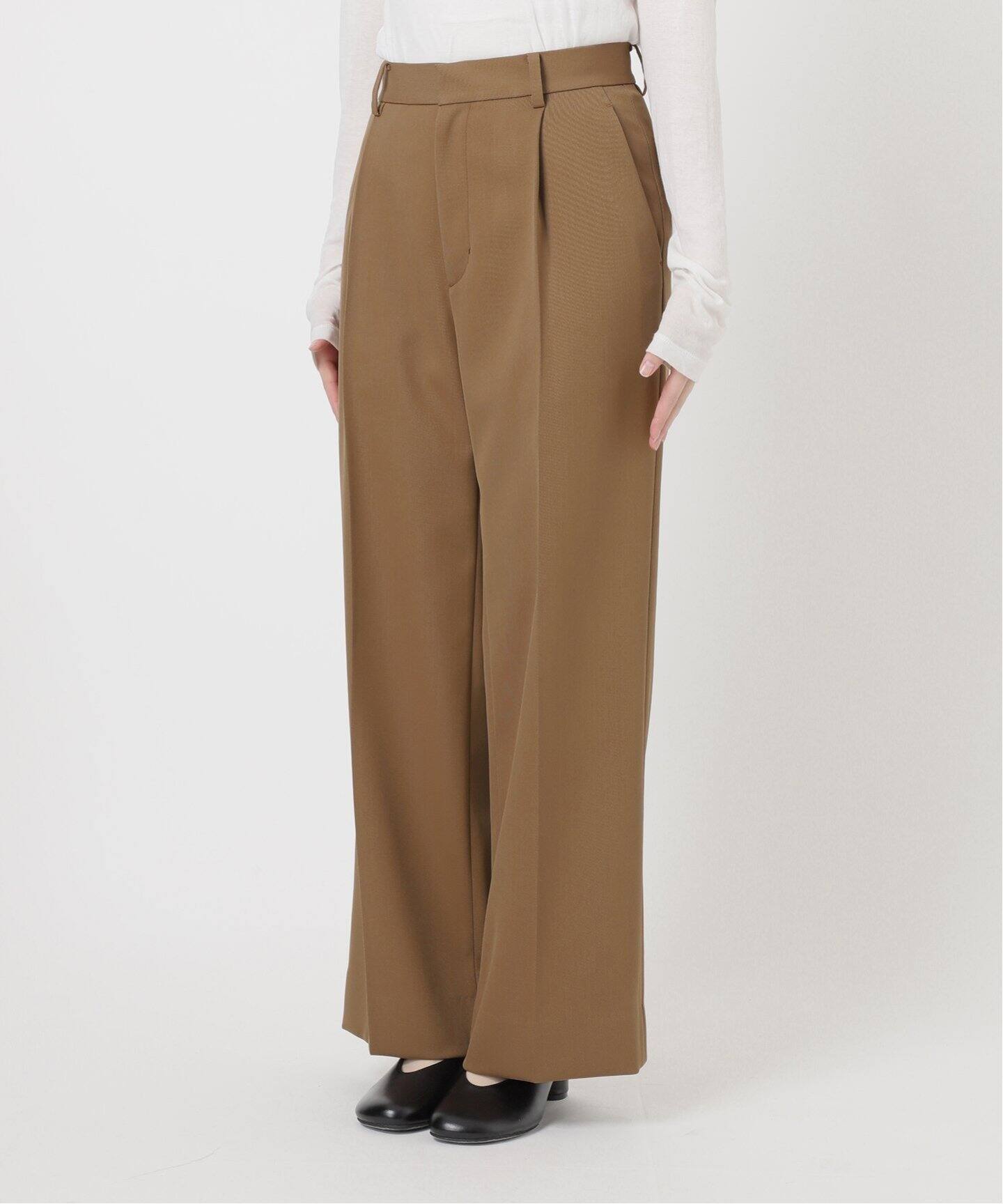 S 新品同様 H BEAUTY&YOUTH ウール カルゼ ストレート パンツ 楽天市場】【SALE／50%OFF】＜H＞ウール カルゼ ストレート パンツ