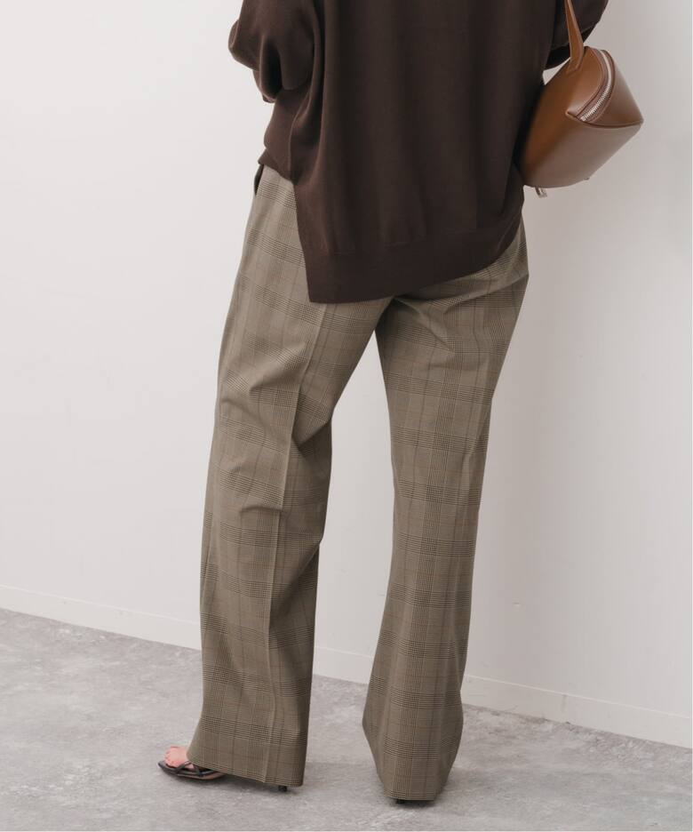 追加》ウォッシャブルチェックストレッチパンツ（スラックス）｜Spick  