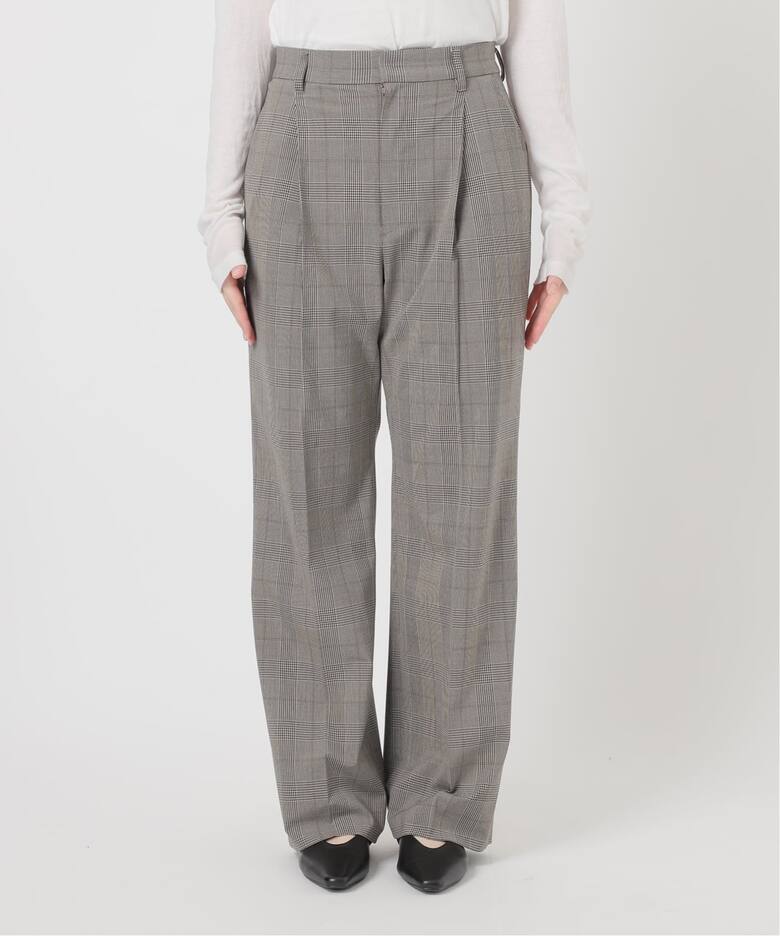 追加》ウォッシャブルチェックストレッチパンツ（スラックス）｜Spick  