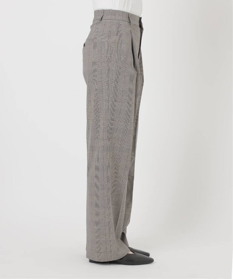 追加》ウォッシャブルチェックストレッチパンツ（スラックス）｜Spick  