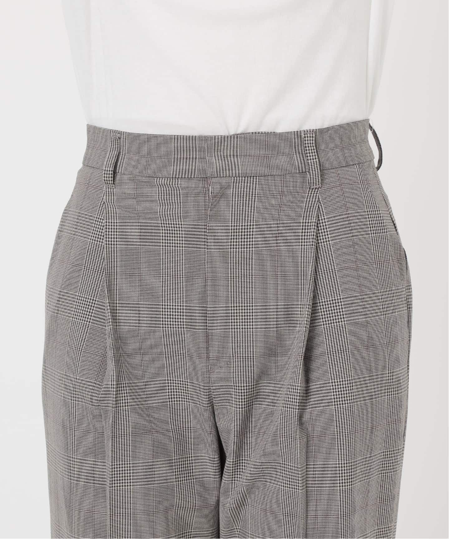 追加》ウォッシャブルチェックストレッチパンツ（スラックス）｜Spick