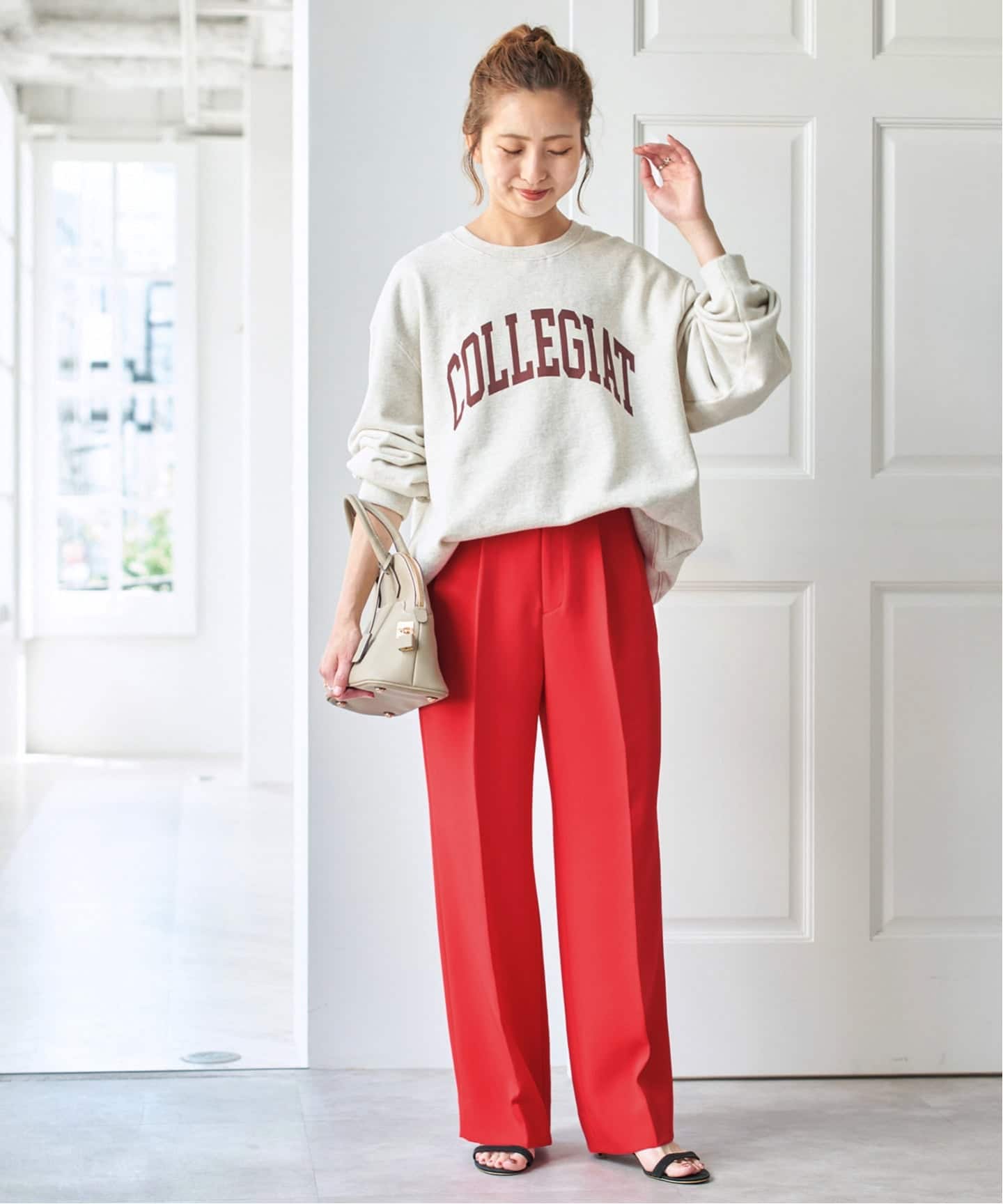 スピック＆スパン（Spick and Span）/TRタックストレートパンツ TRタックストレートパンツ（スラックス）｜Spick and Span（スピック