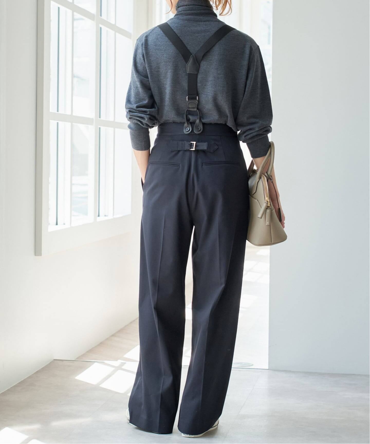 サスペンダー付きワイドストレートパンツ(その他パンツ)|Spick サスペンダー付きワイドストレートパンツ(その他パンツ)|Spick