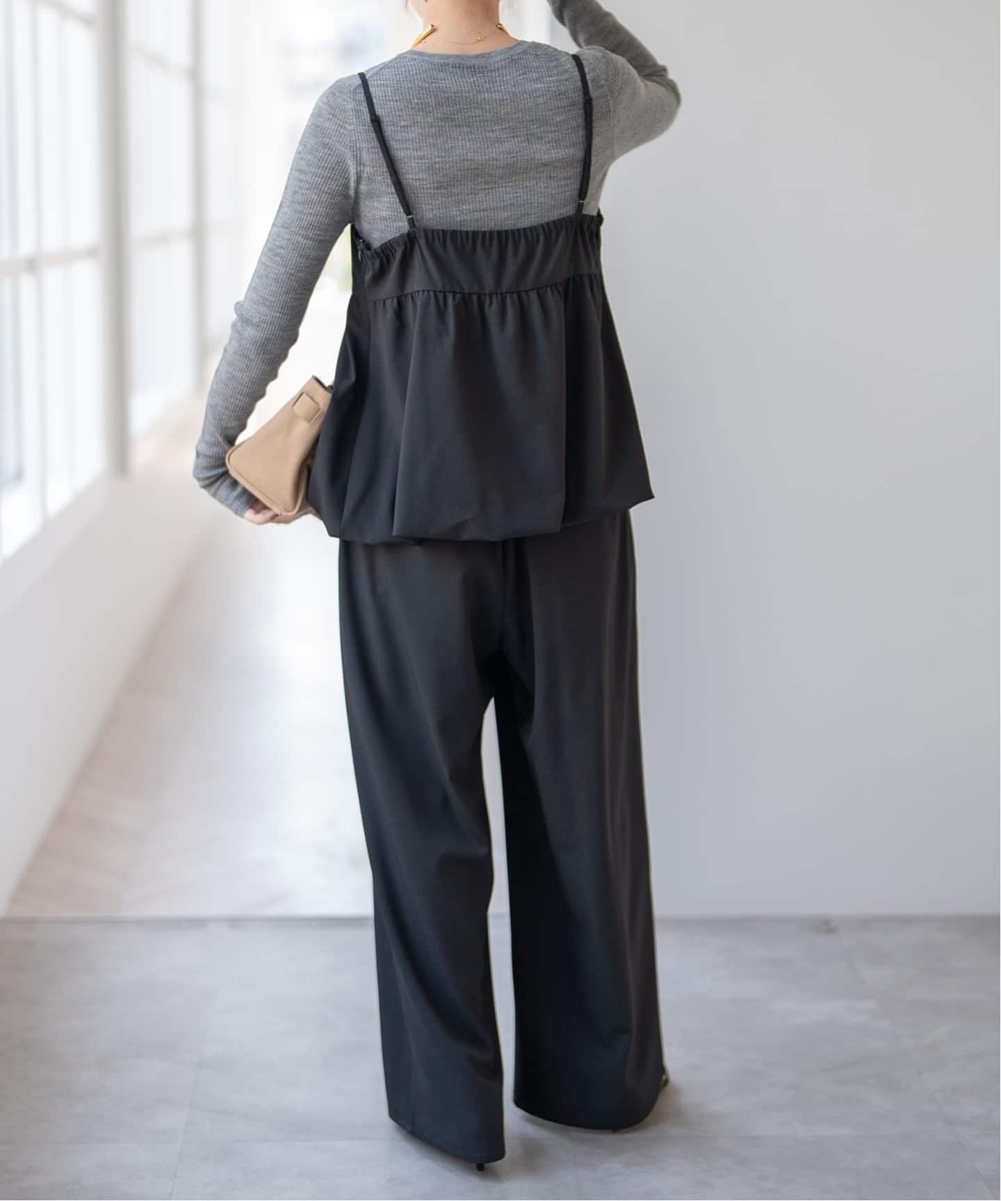 ギャザーキャミソールセットパンツ（スラックス）｜Spick and Span